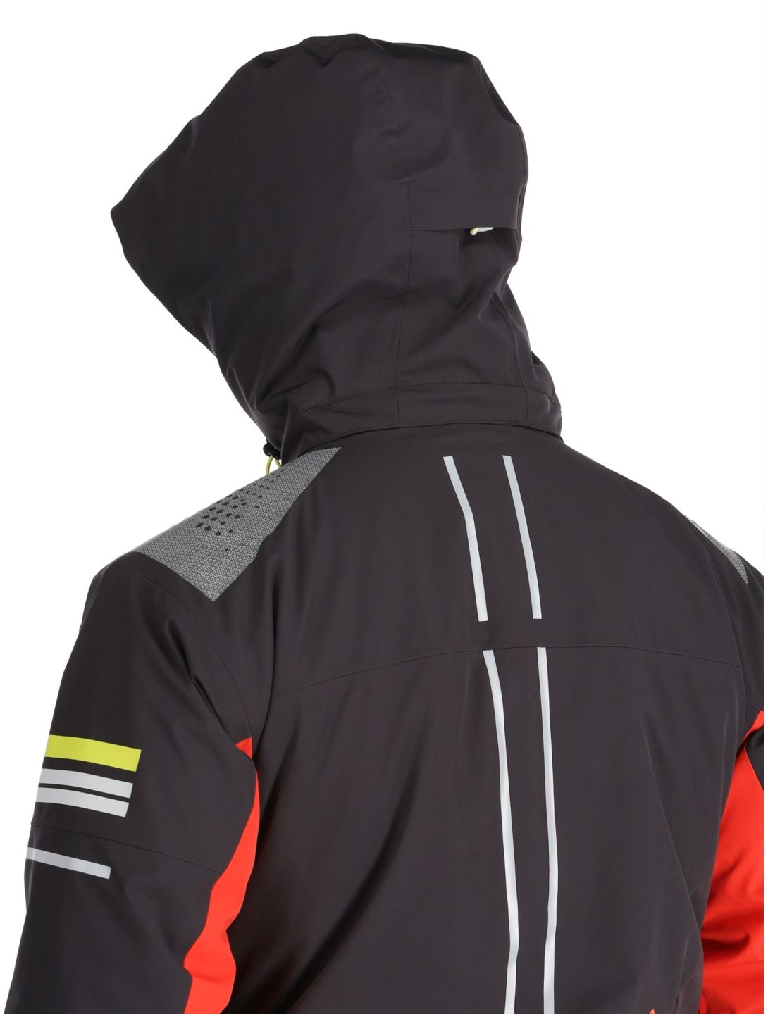 Deluni, Challenger 4 veste de ski hommes Black/ Red noir, rouge 