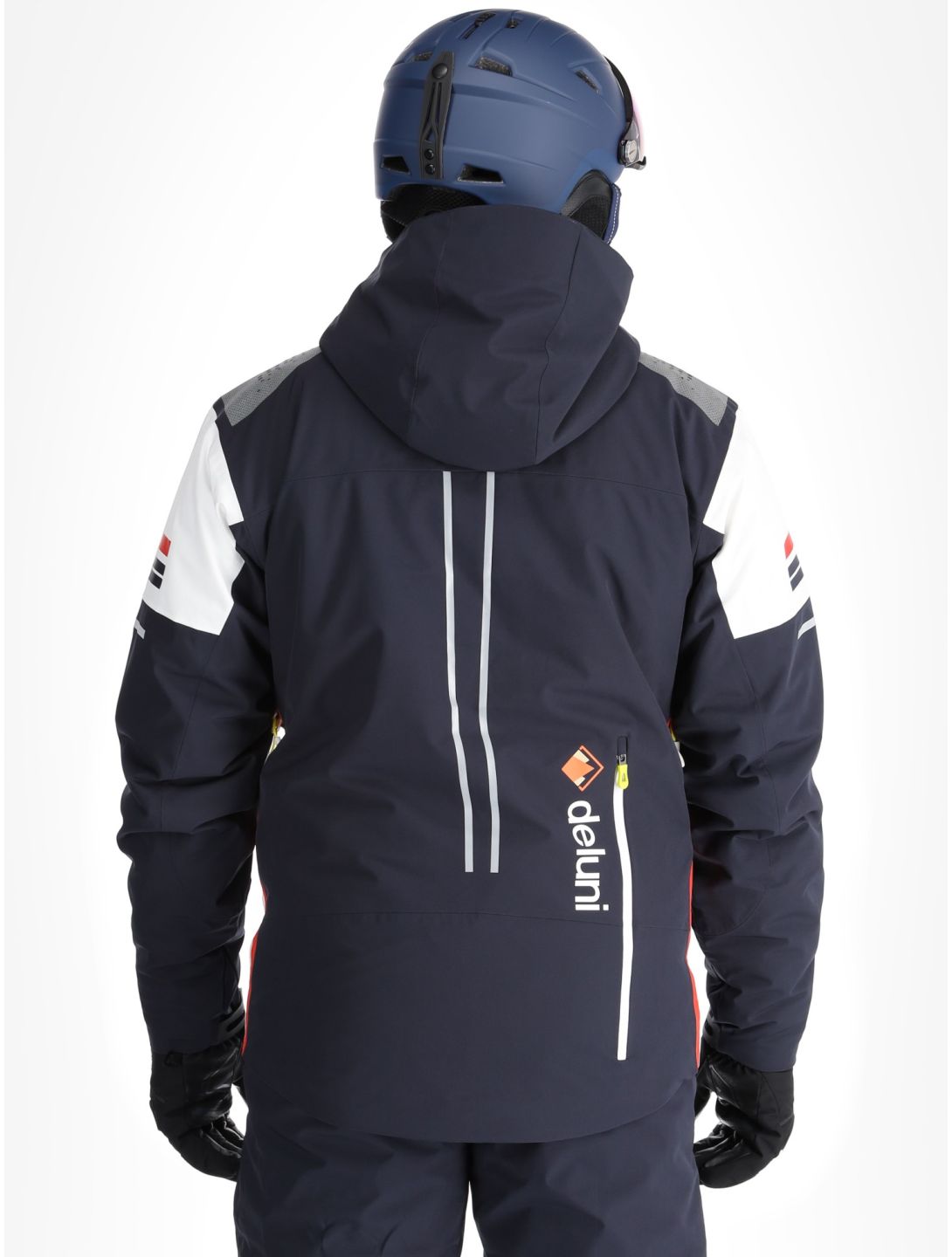 Deluni, Challenger 4 veste de ski hommes Marine bleu 