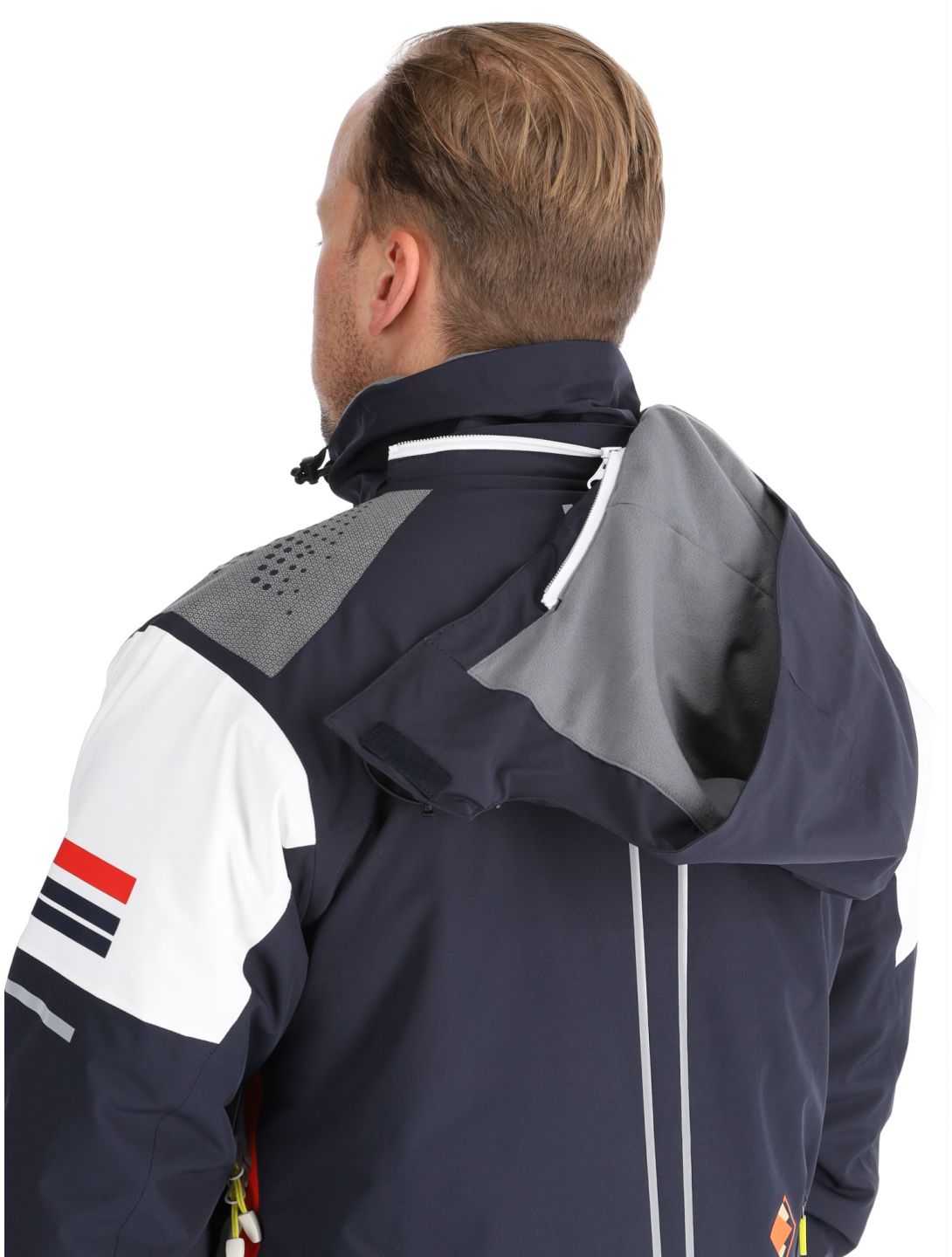 Deluni, Challenger 4 veste de ski hommes Marine bleu 