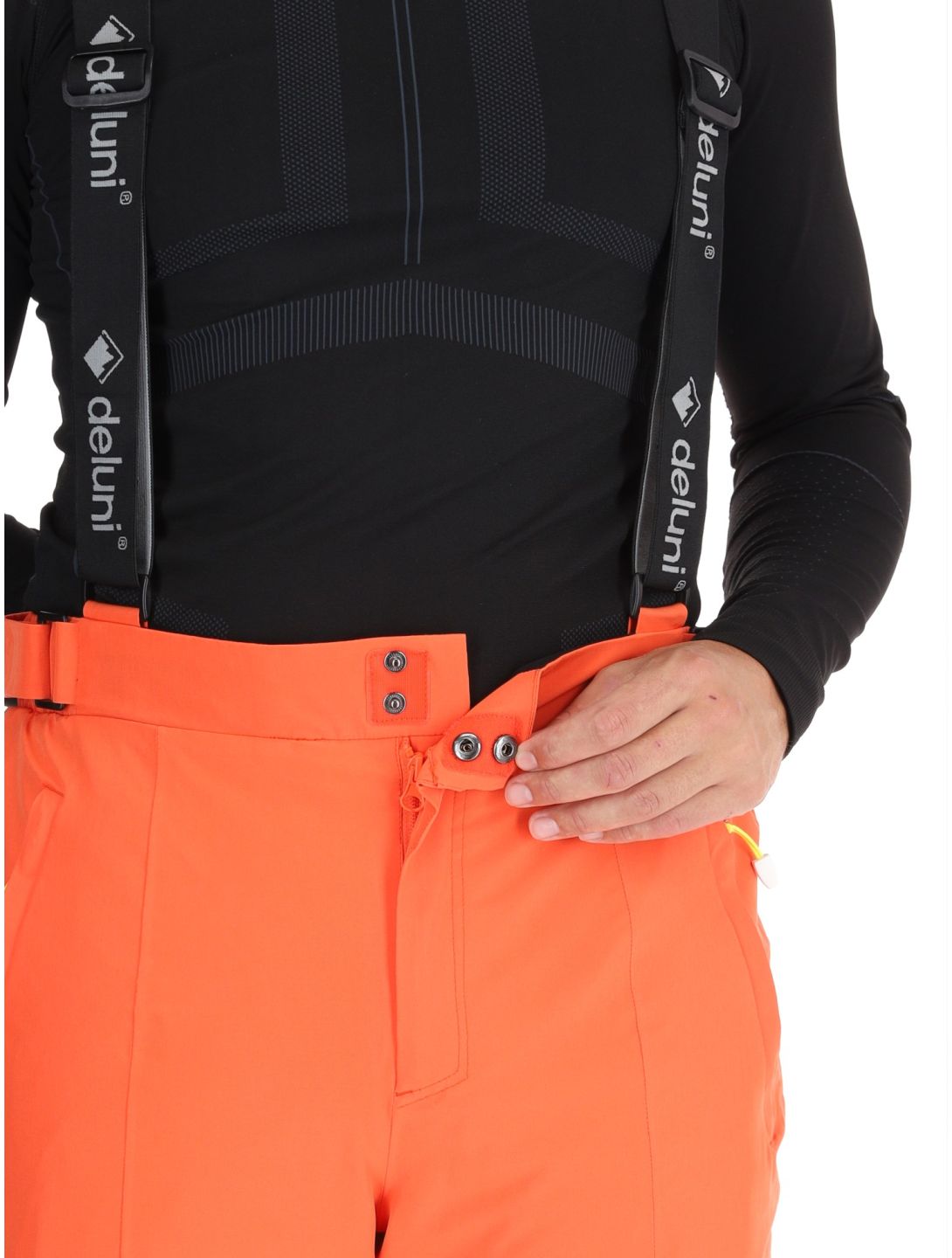 Deluni, Challenger 4 pantalon de ski hommes Orange orange 