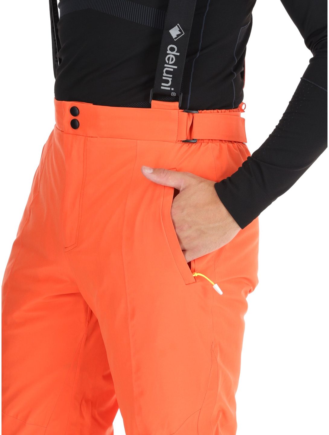 Deluni, Challenger 4 pantalon de ski hommes Orange orange 