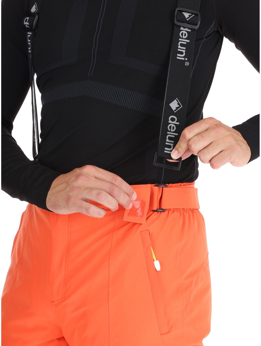 Deluni, Challenger 4 pantalon de ski hommes Orange orange 