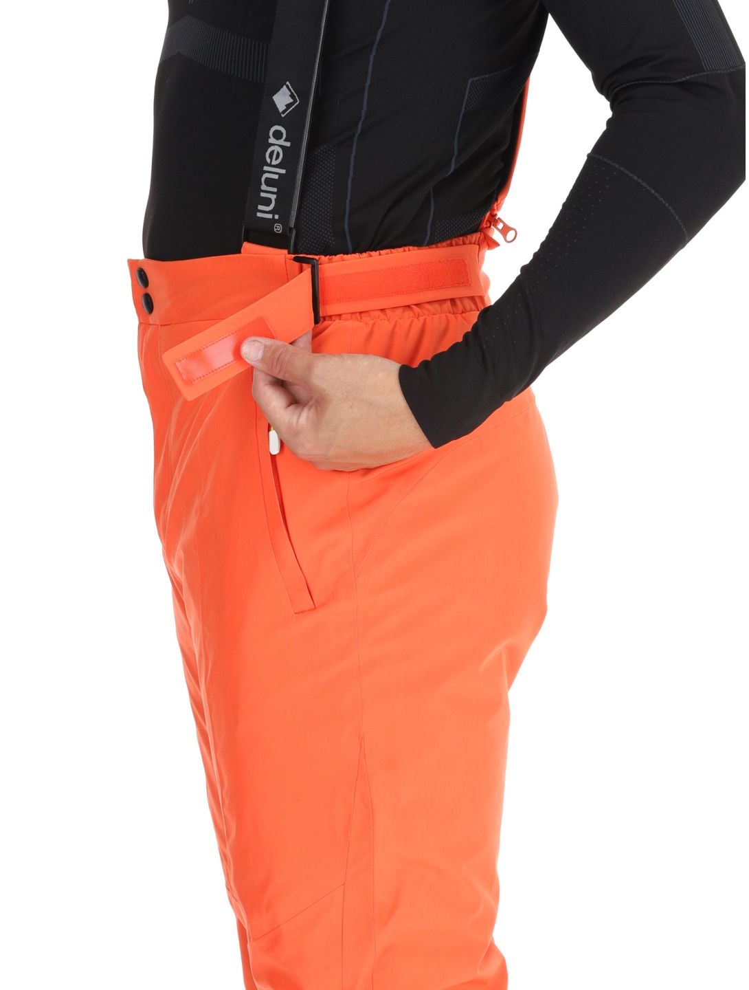 Deluni, Challenger 4 pantalon de ski hommes Orange orange 