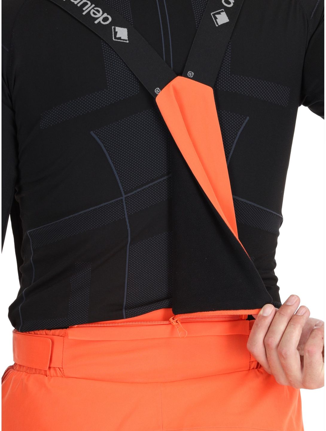 Deluni, Challenger 4 pantalon de ski hommes Orange orange 