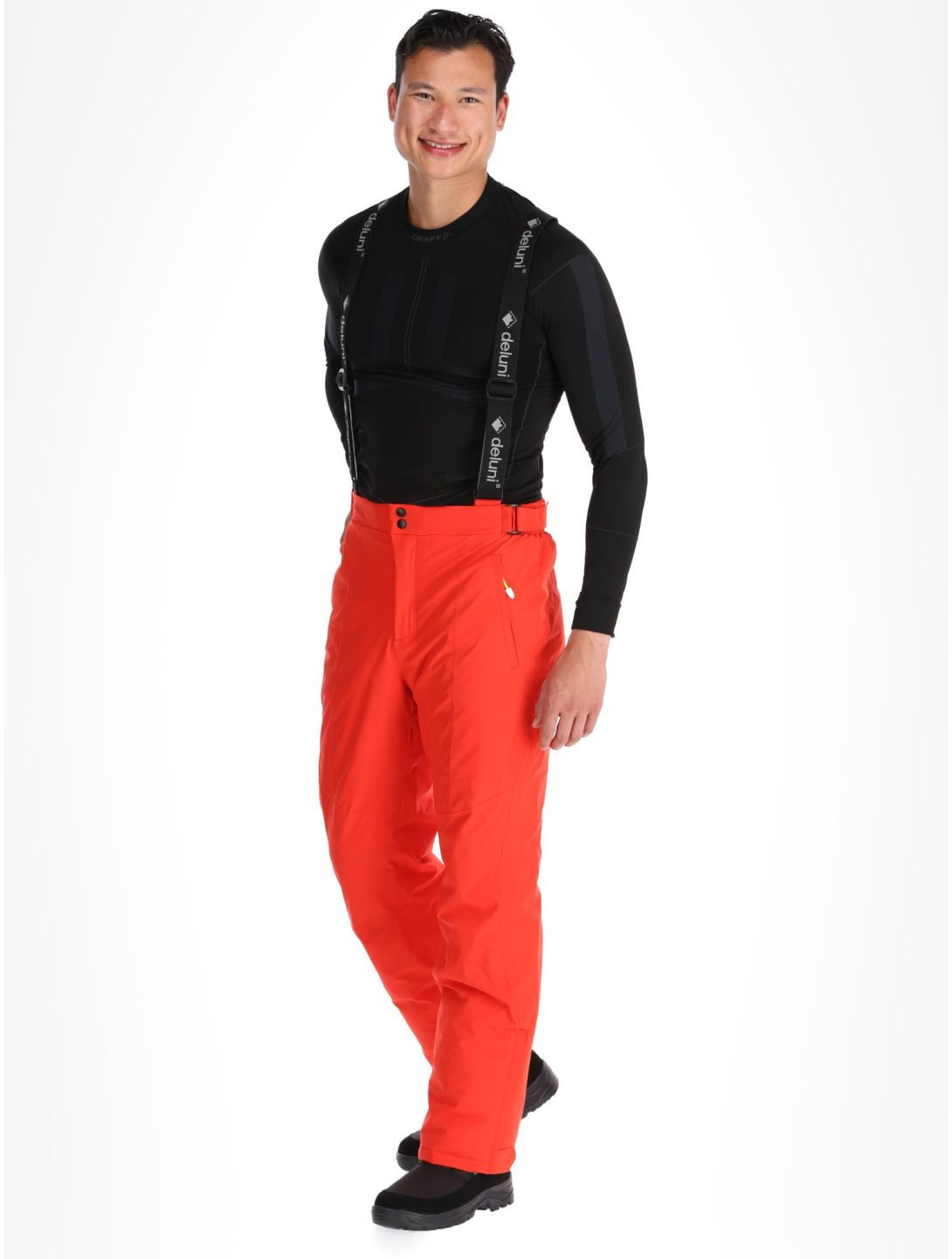 Deluni, Challenger 4 pantalon de ski hommes Red rouge 