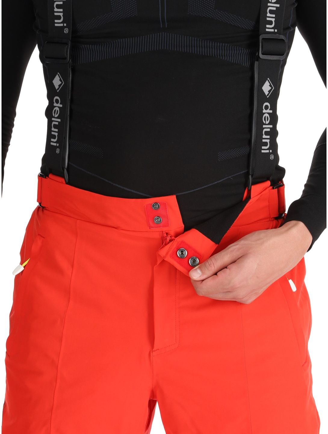 Deluni, Challenger 4 pantalon de ski hommes Red rouge 