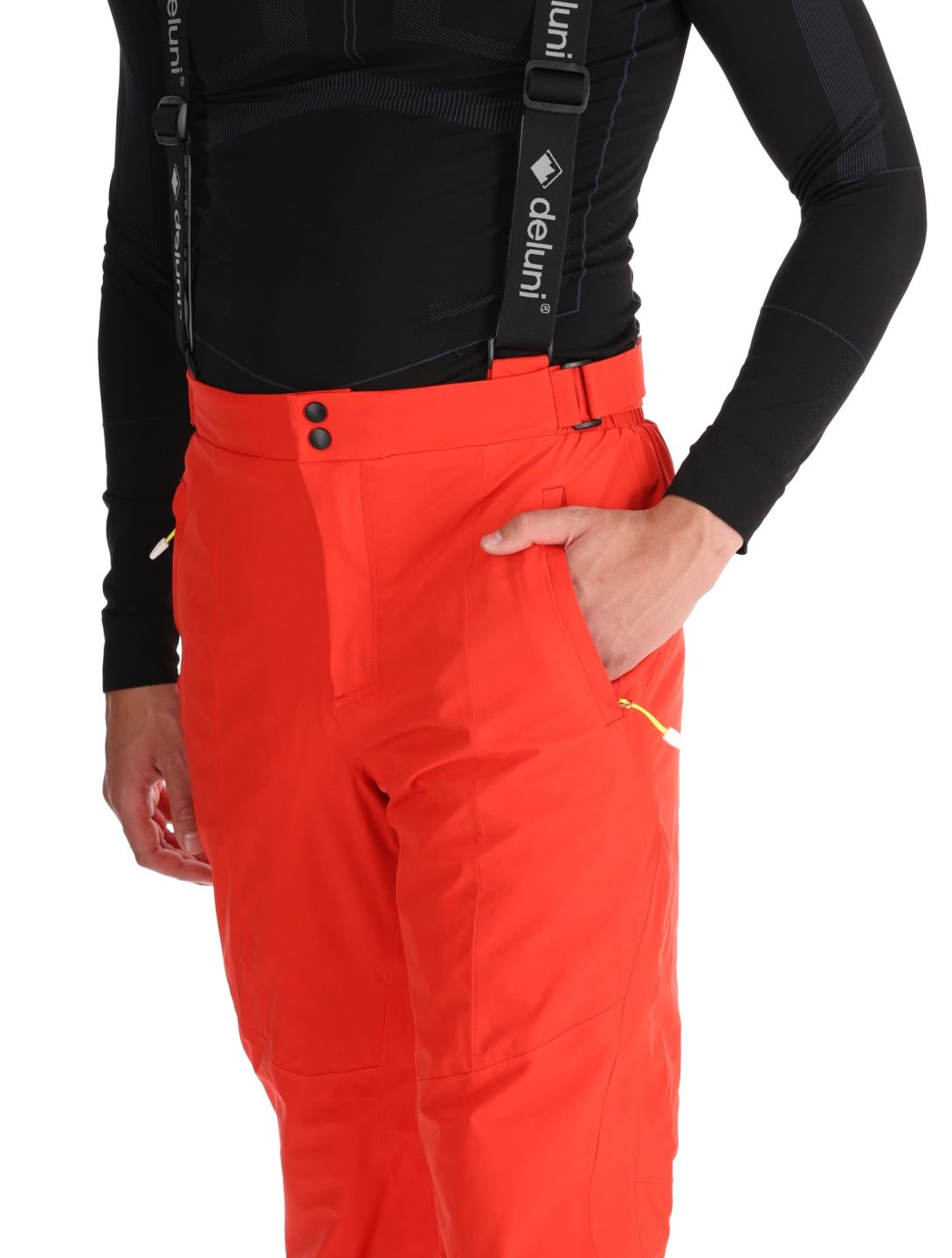 Deluni, Challenger 4 pantalon de ski hommes Red rouge 