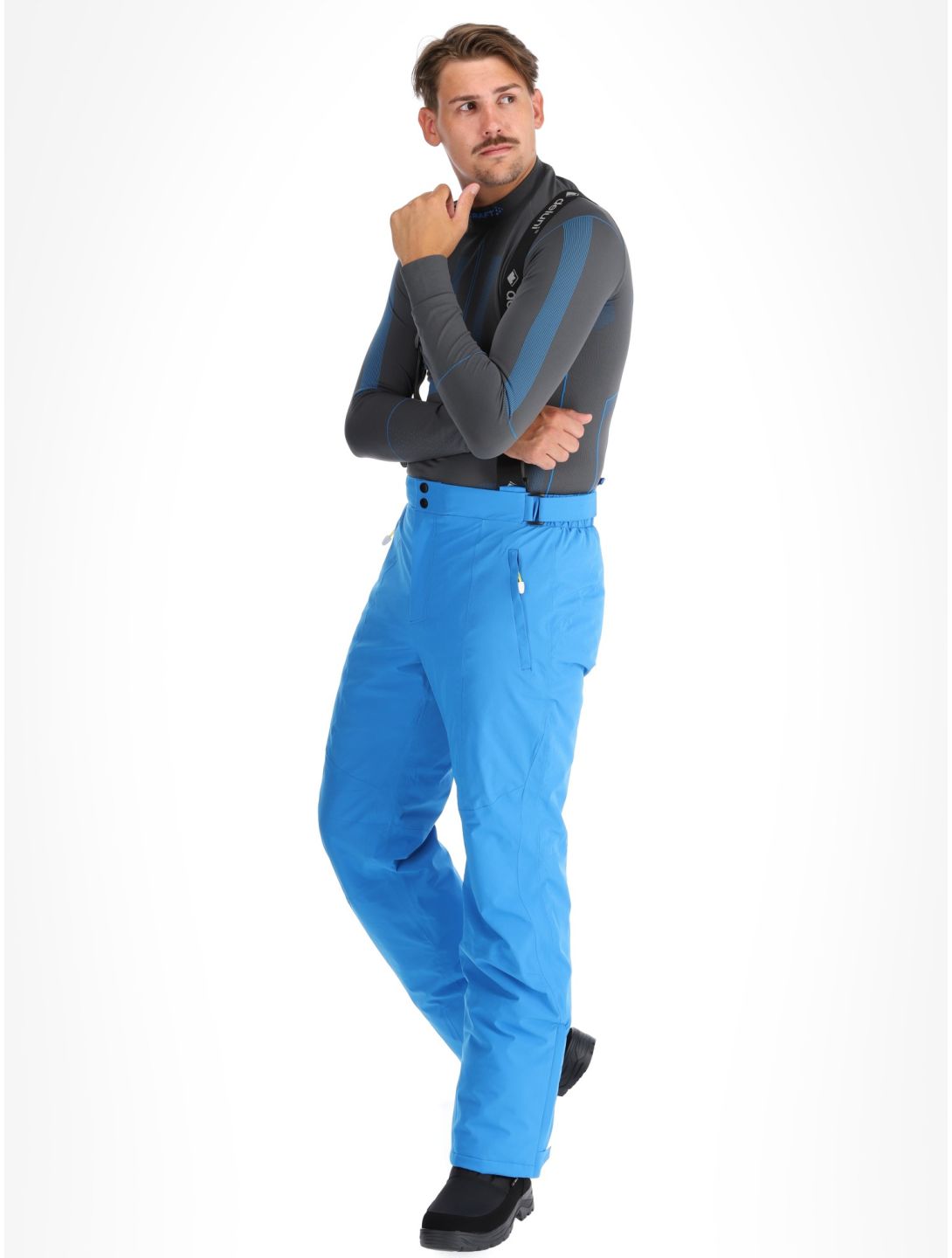 Deluni, Challenger 4 pantalon de ski hommes Sky Blue bleu 