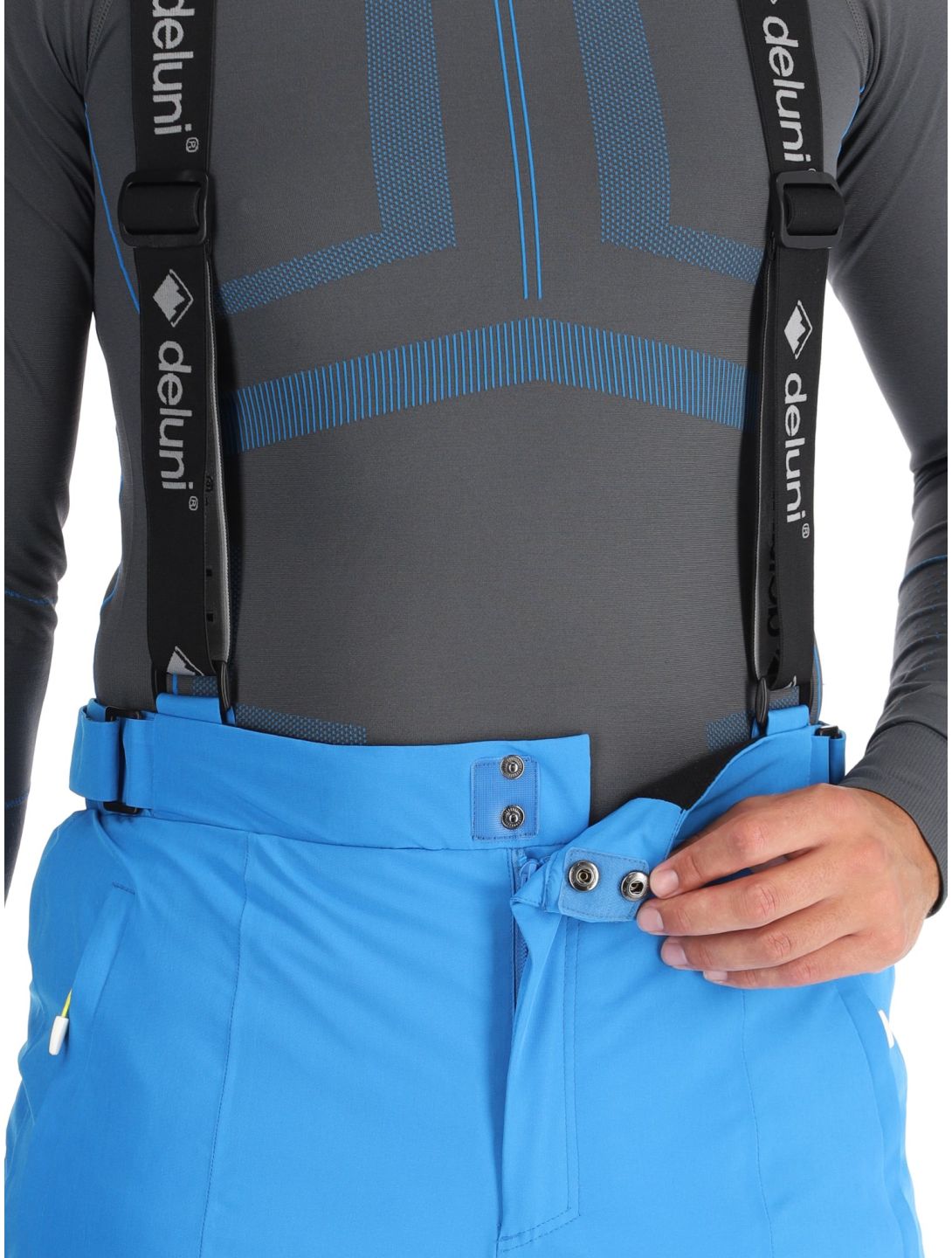 Deluni, Challenger 4 pantalon de ski hommes Sky Blue bleu 