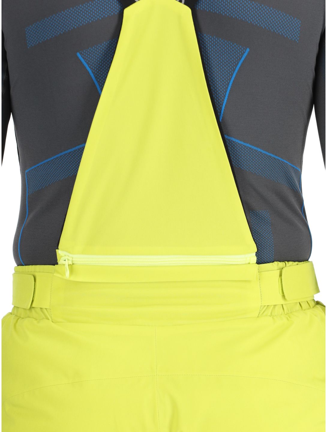 Deluni, Challenger 4 pantalon de ski hommes Yellow Lime jaune 