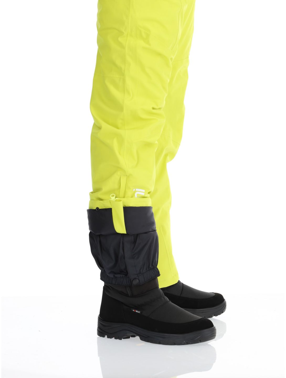 Deluni, Challenger 4 pantalon de ski hommes Yellow Lime jaune 