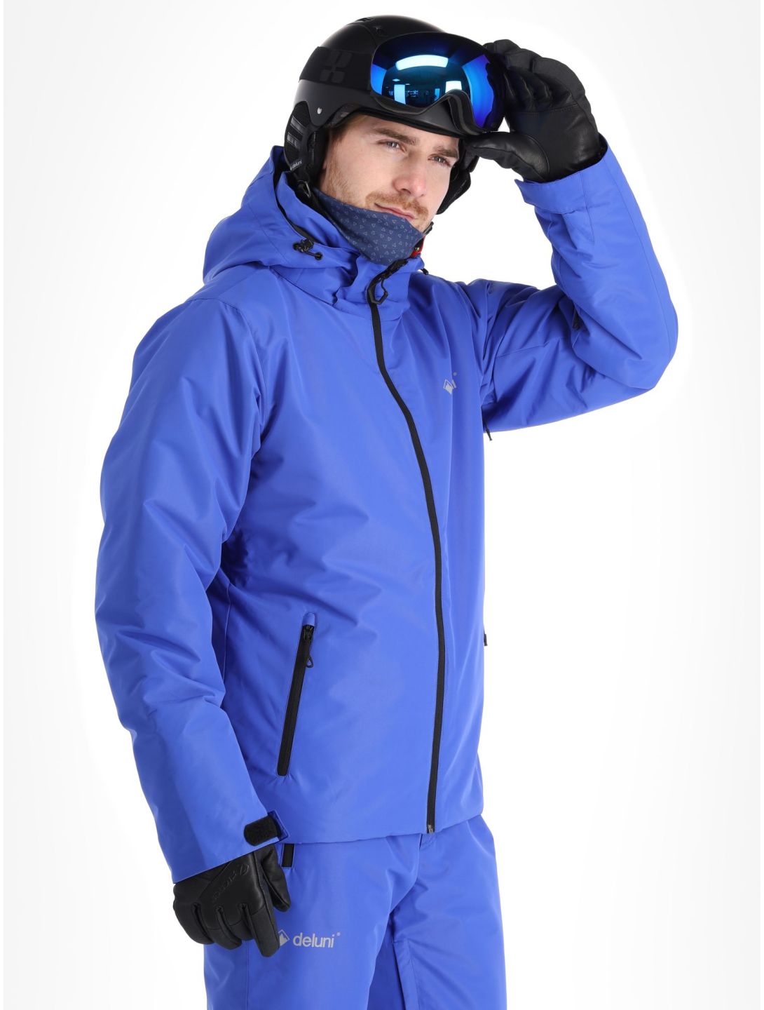 Deluni, Icerocker Pure veste de ski hommes Blue bleu 