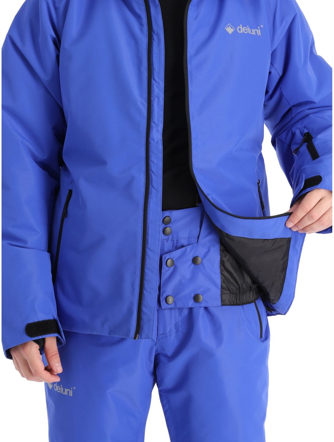 Deluni, Icerocker Pure veste de ski hommes Blue bleu 