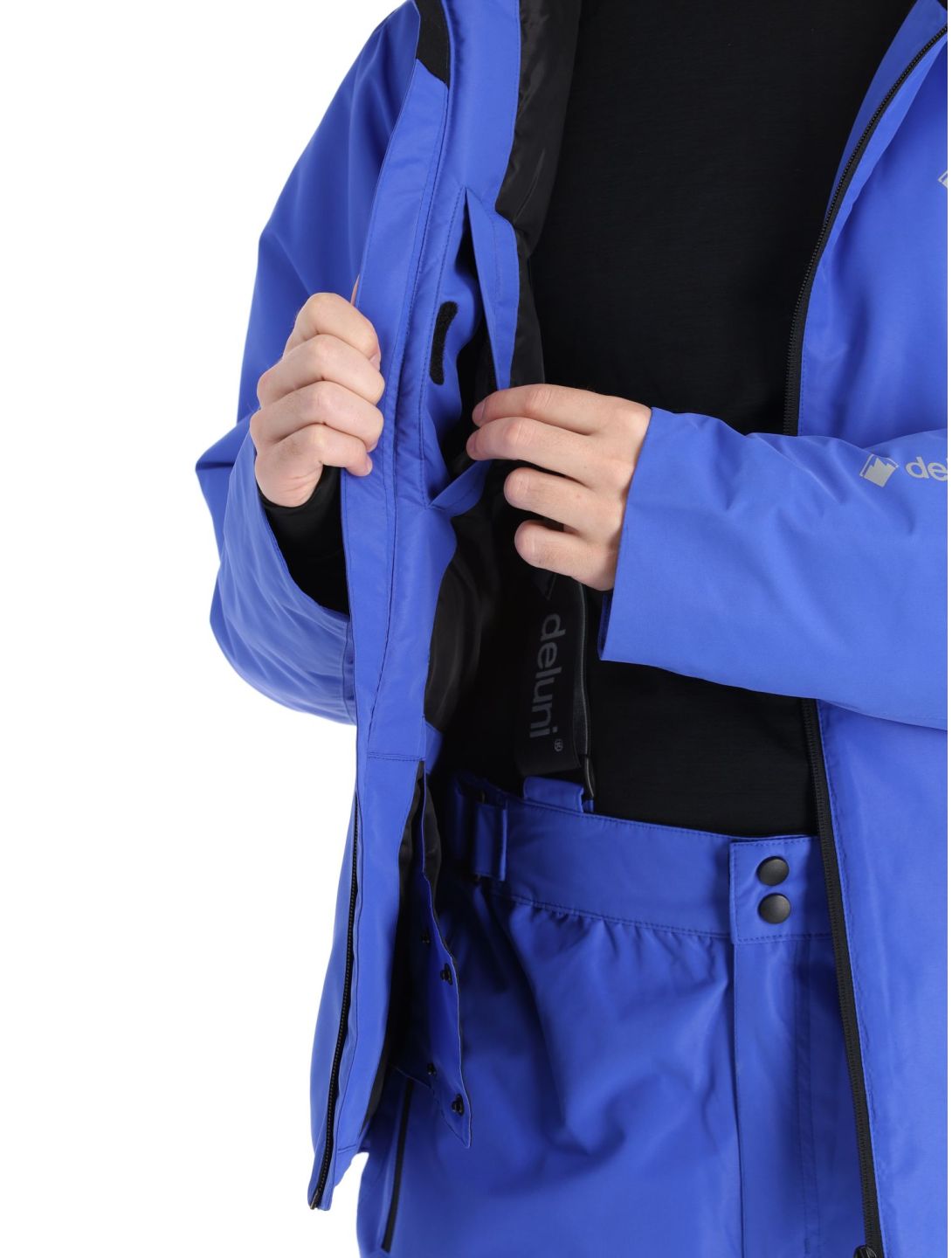 Deluni, Icerocker Pure veste de ski hommes Blue bleu 