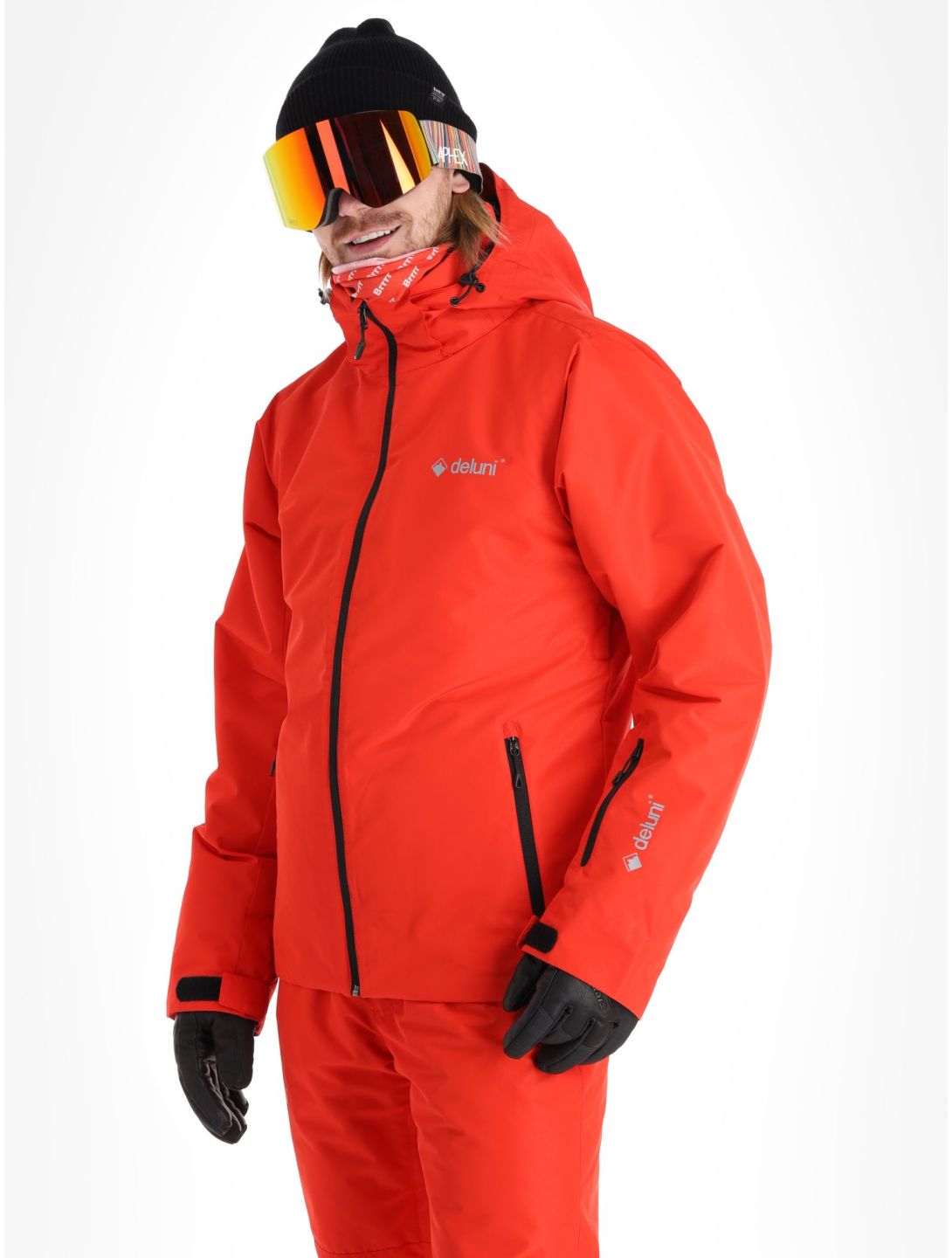 Deluni, Icerocker Pure veste de ski hommes Red rouge 