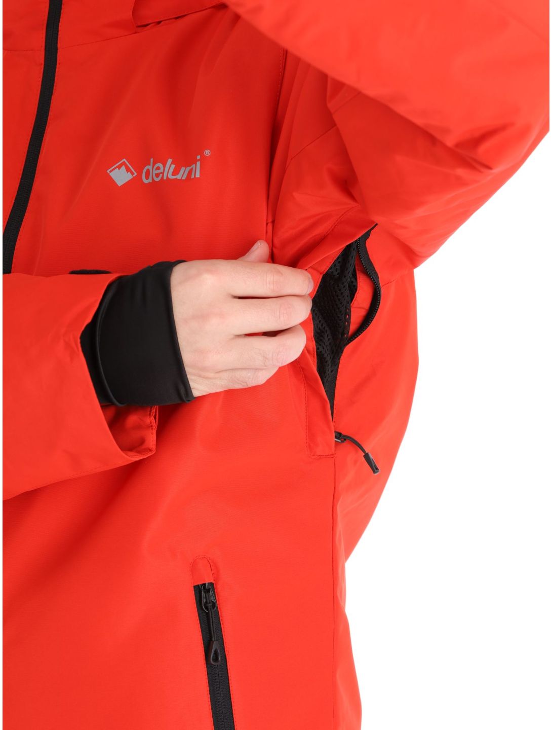 Deluni, Icerocker Pure veste de ski hommes Red rouge 