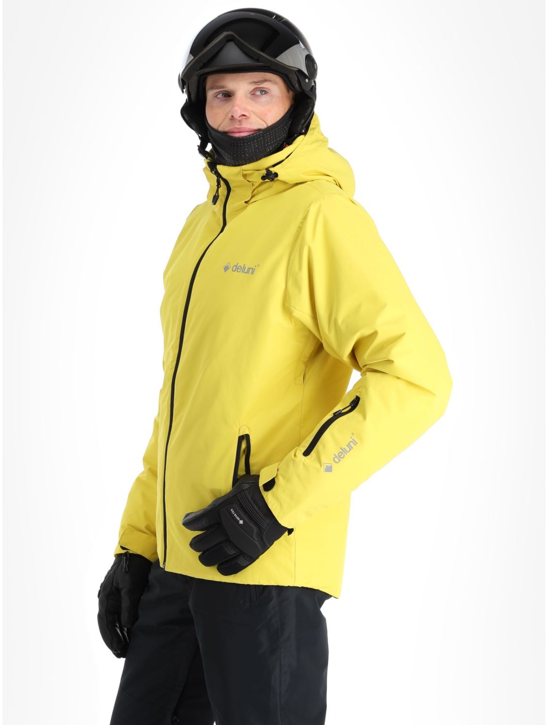 Deluni, Icerocker Pure veste de ski hommes Yellow jaune 