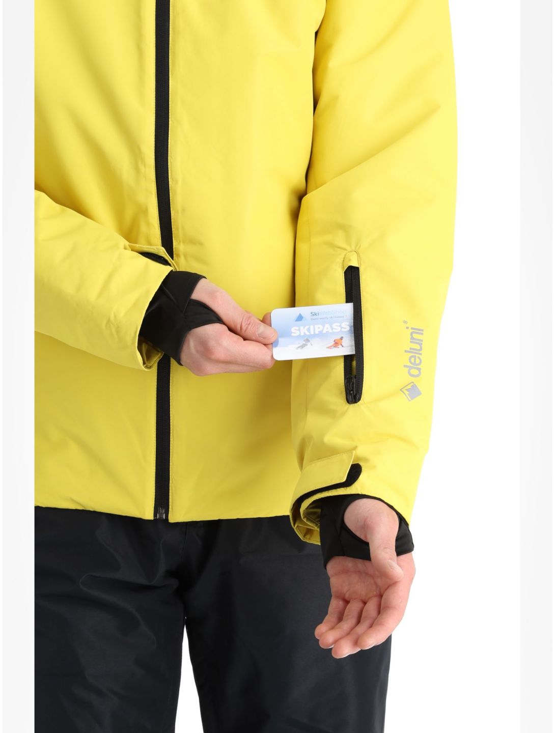 Deluni, Icerocker Pure veste de ski hommes Yellow jaune 