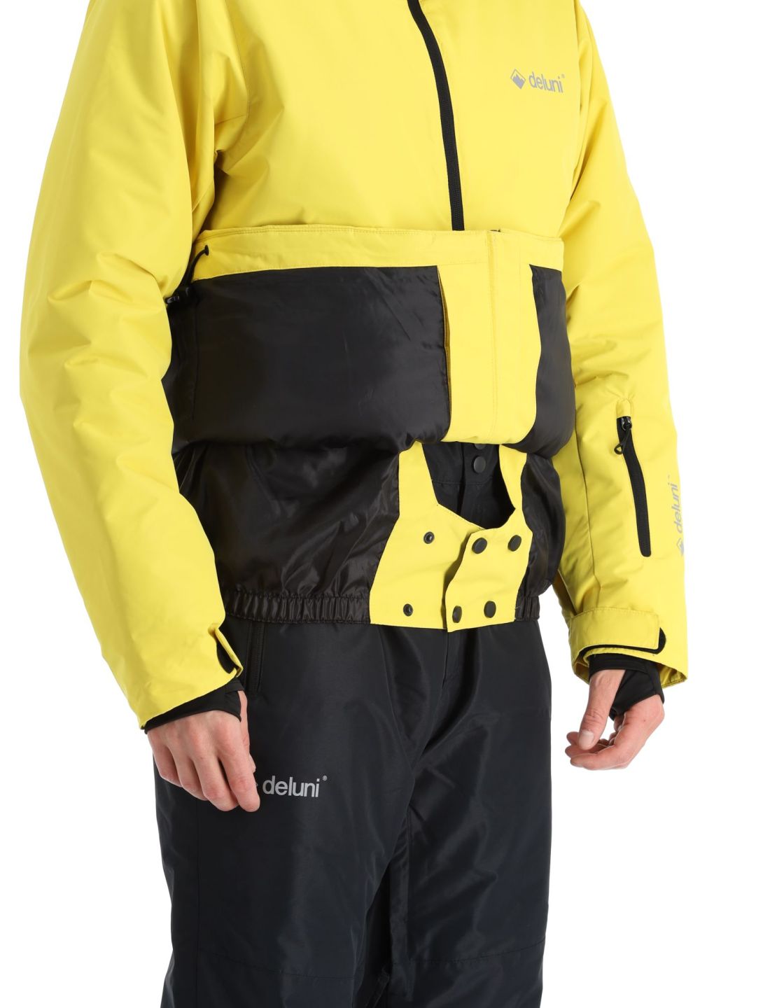 Deluni, Icerocker Pure veste de ski hommes Yellow jaune 