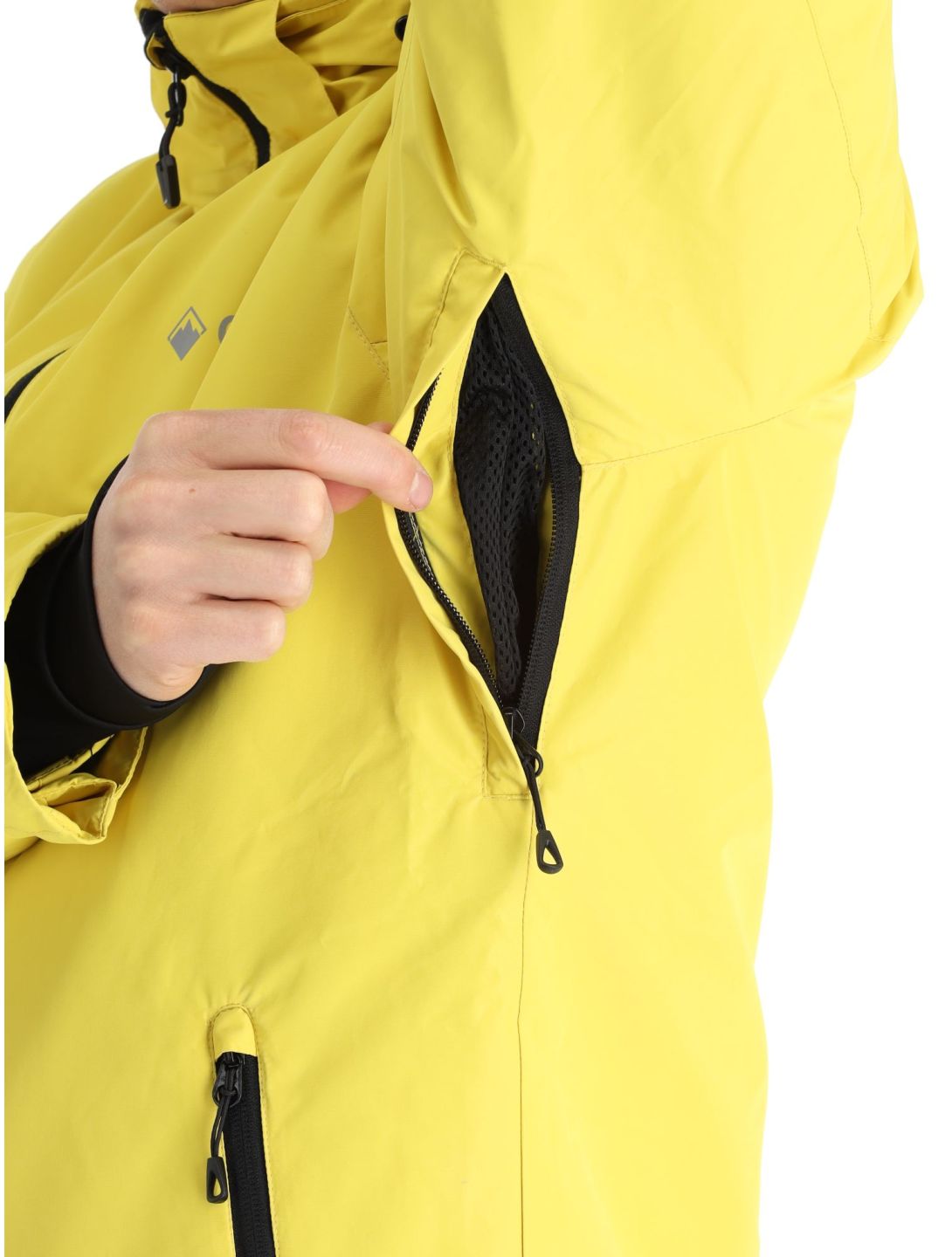 Deluni, Icerocker Pure veste de ski hommes Yellow jaune 