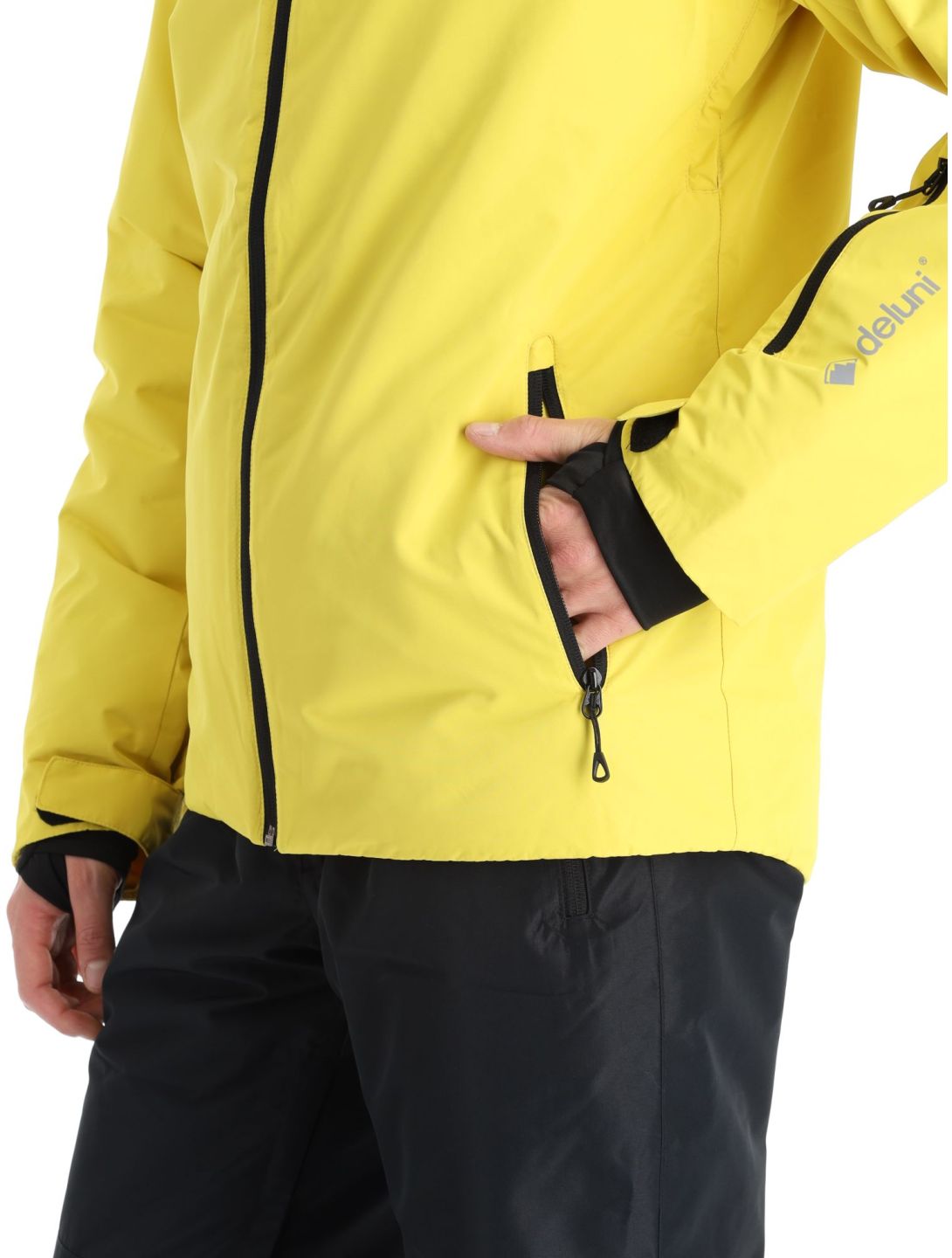 Deluni, Icerocker Pure veste de ski hommes Yellow jaune 