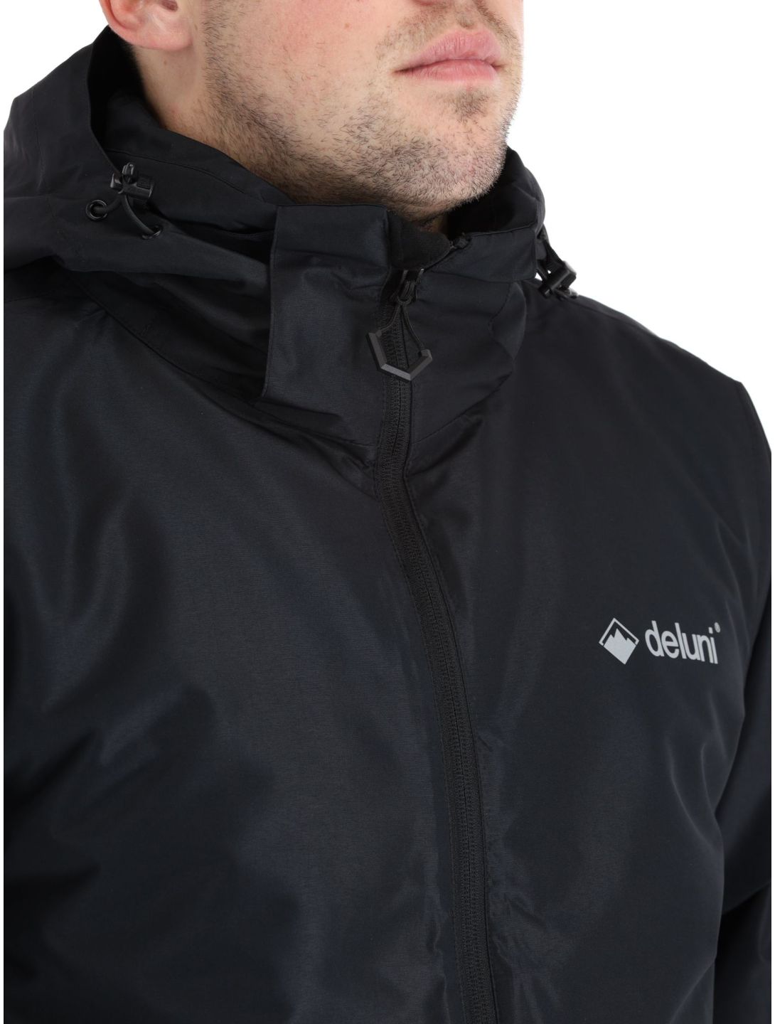 Deluni, Icerocker Pure veste de ski hommes Black noir 