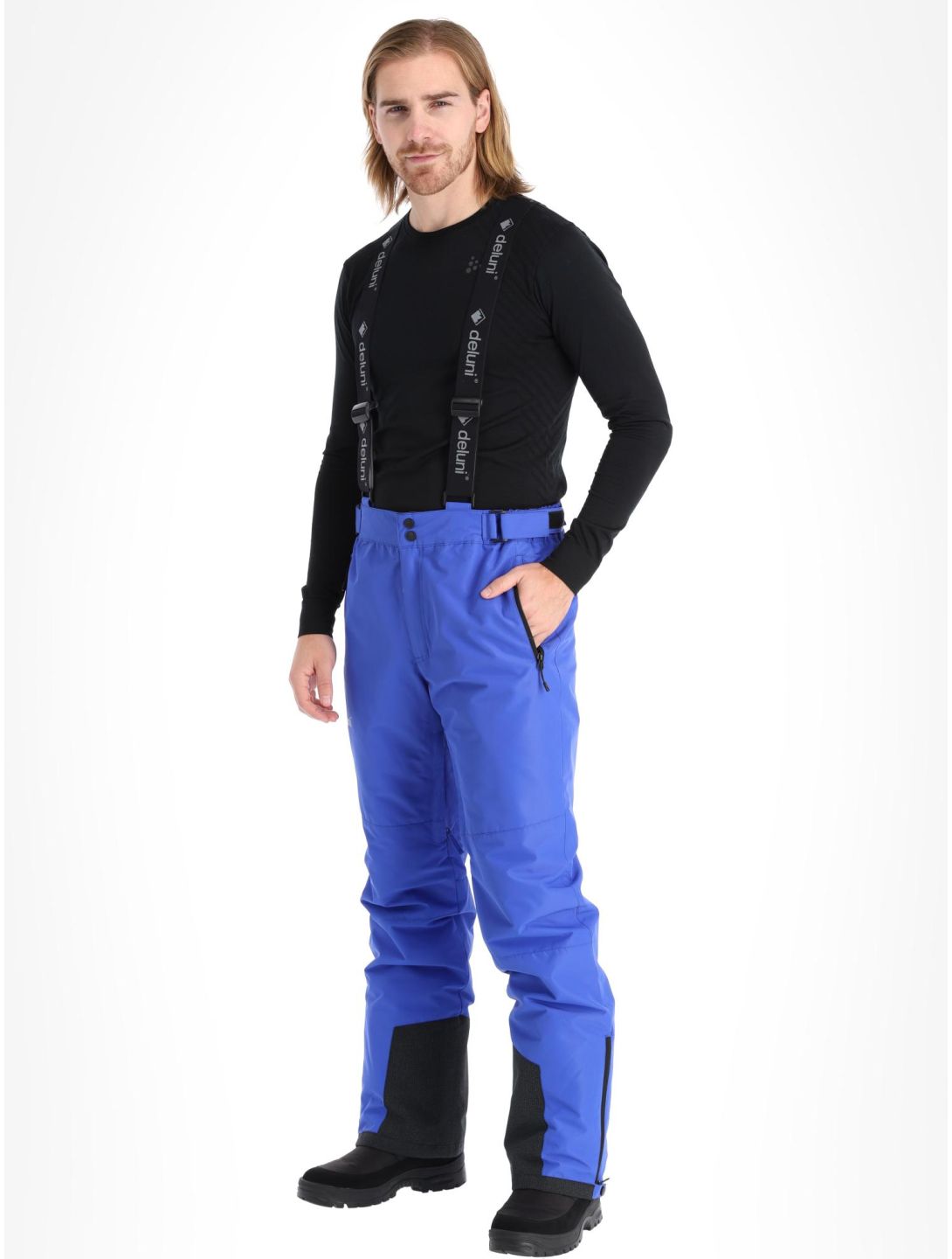 Deluni, Icerocker Pure pantalon de ski hommes Blue bleu 