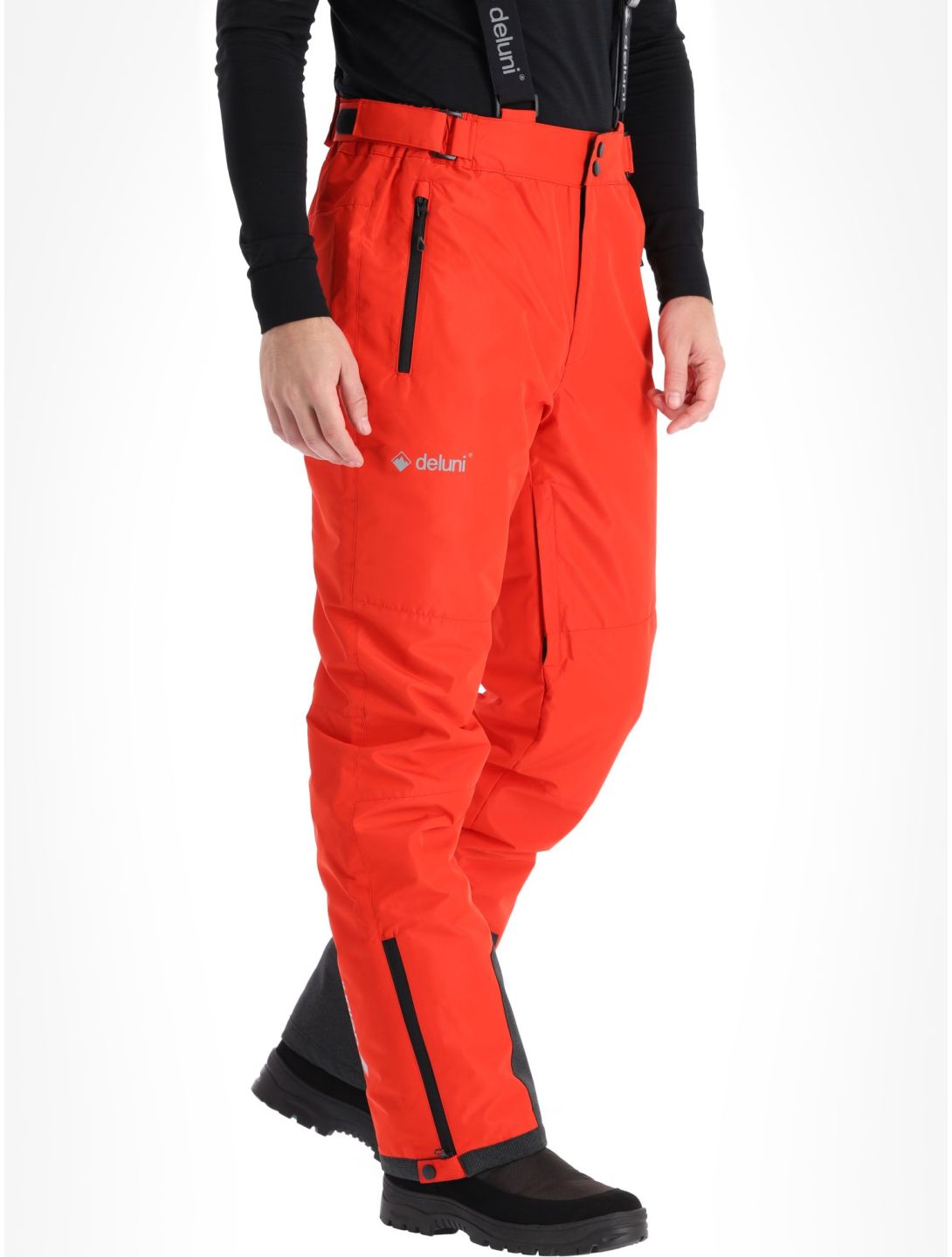 Deluni, Icerocker Pure pantalon de ski hommes Red rouge 