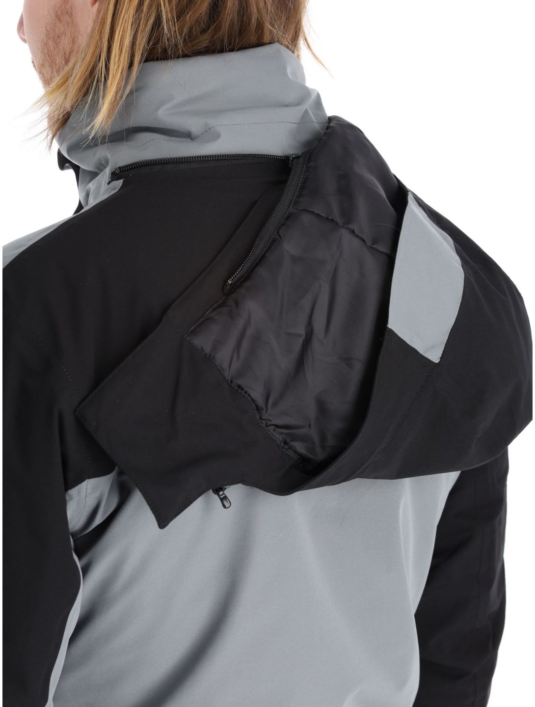 Deluni, Icerocker Pro veste de ski hommes Black / Dark Grey gris, noir 