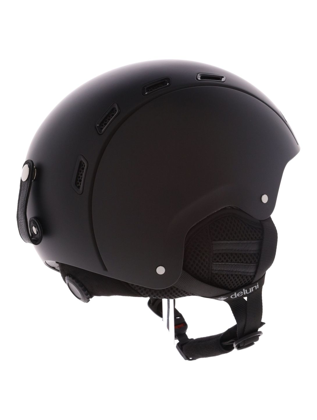 Deluni, Montano 2 casque de ski unisexe Matt Black noir 