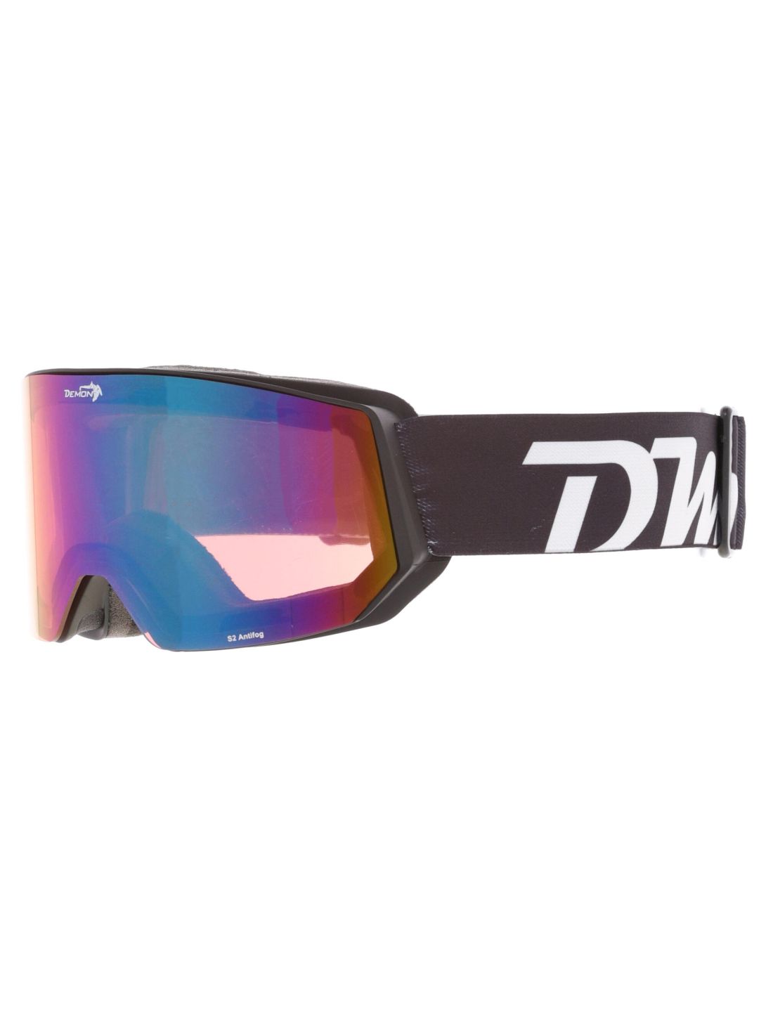 Demon, Intrepid (OTG) lunettes de ski OTG unisexe Black Green - Orange Green Mirror noir 