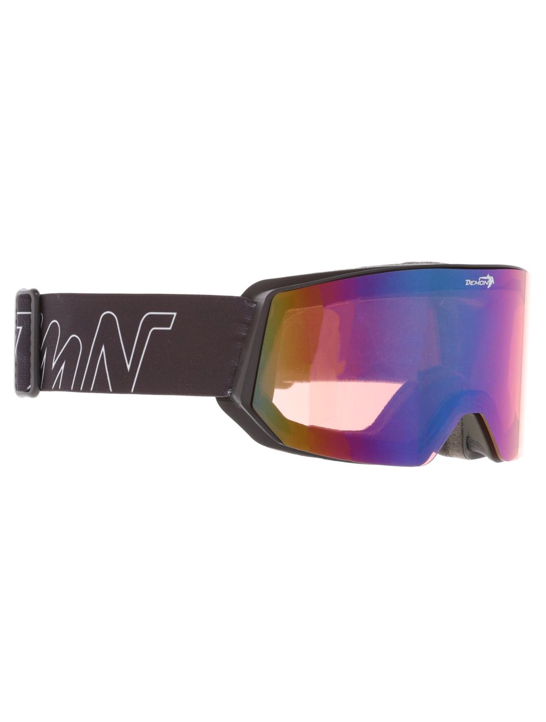 Demon, Intrepid (OTG) lunettes de ski OTG unisexe Black Green - Orange Green Mirror noir 