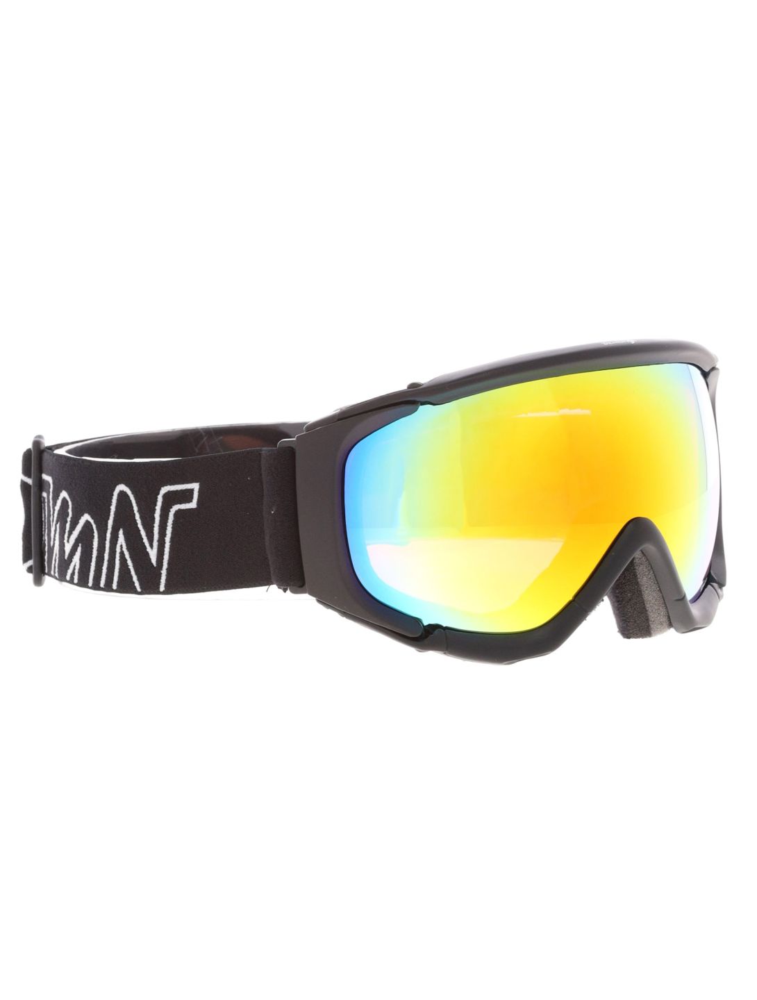 Demon, Matrix lunettes de ski unisexe Matt White Red -Orange Multilayer Orange noir 