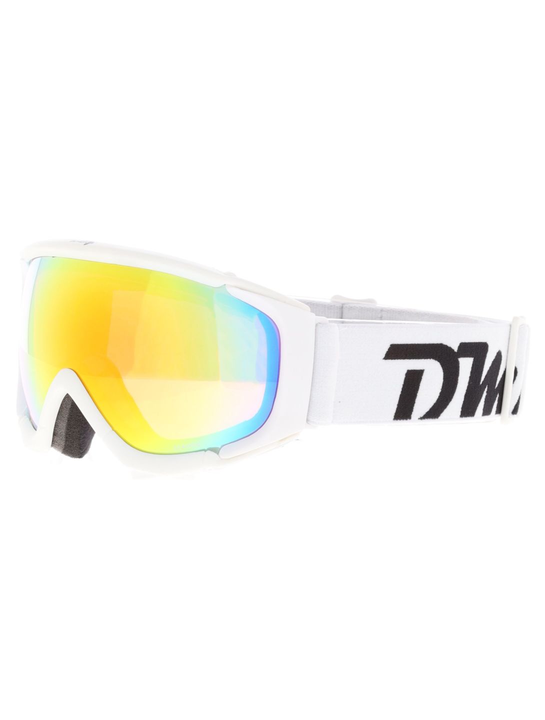 Demon, Matrix lunettes de ski unisexe Matt White Red - Pink Multilayer Orange blanc 