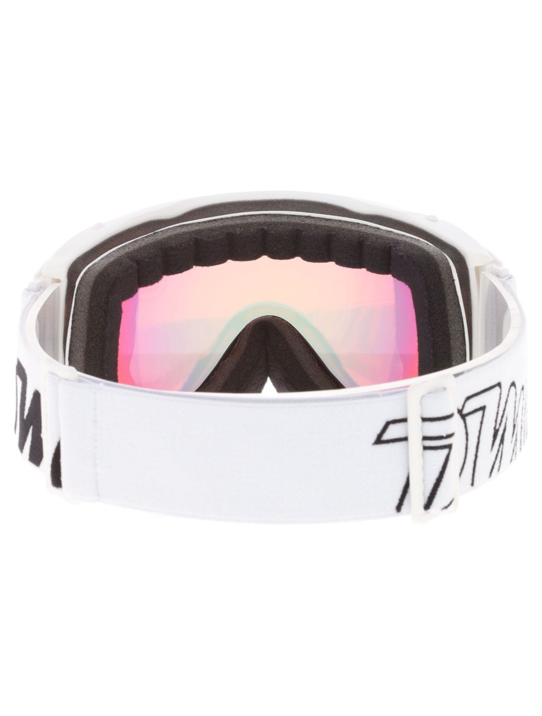 Demon, Matrix lunettes de ski unisexe Matt White Red - Pink Multilayer Orange blanc 