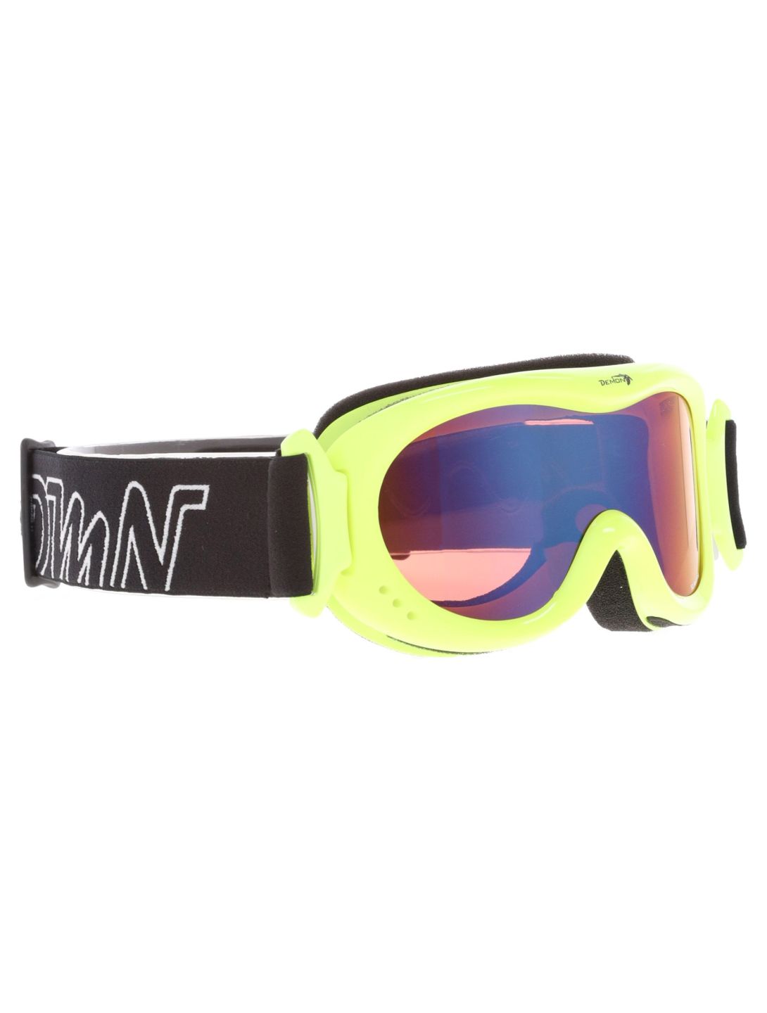 Demon, Snow 6 Mirror lunettes de ski enfants Yellow Fluo Safety - Orange Blue Mirror jaune 