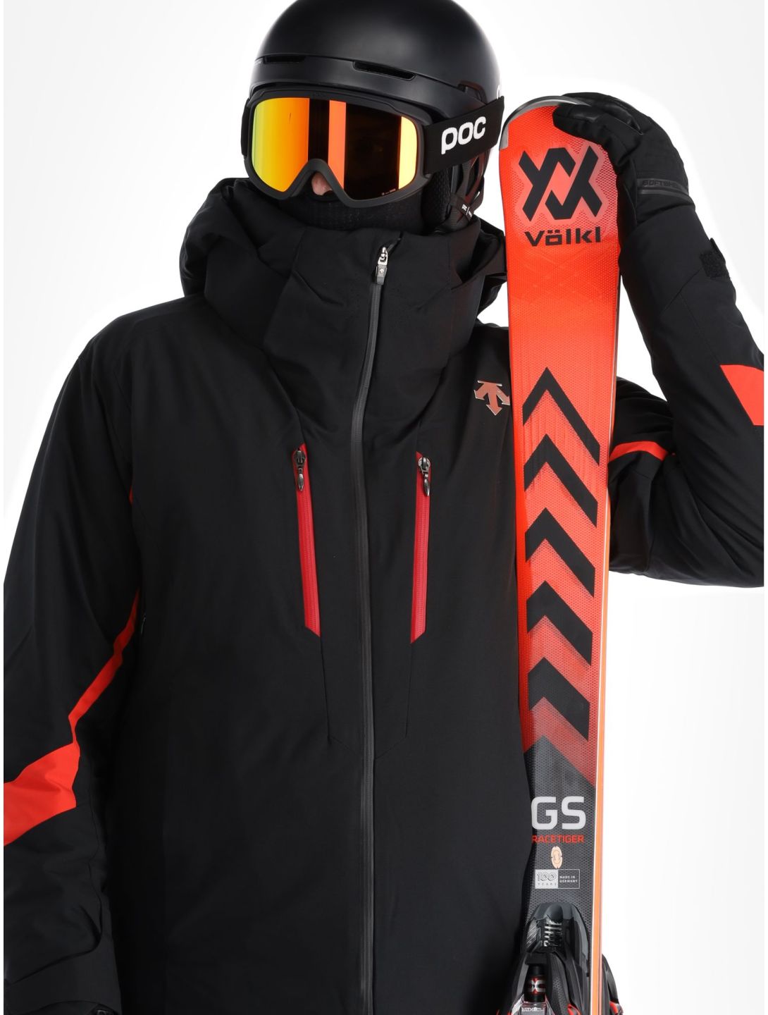 Descente, Chester veste de ski hommes Black noir 