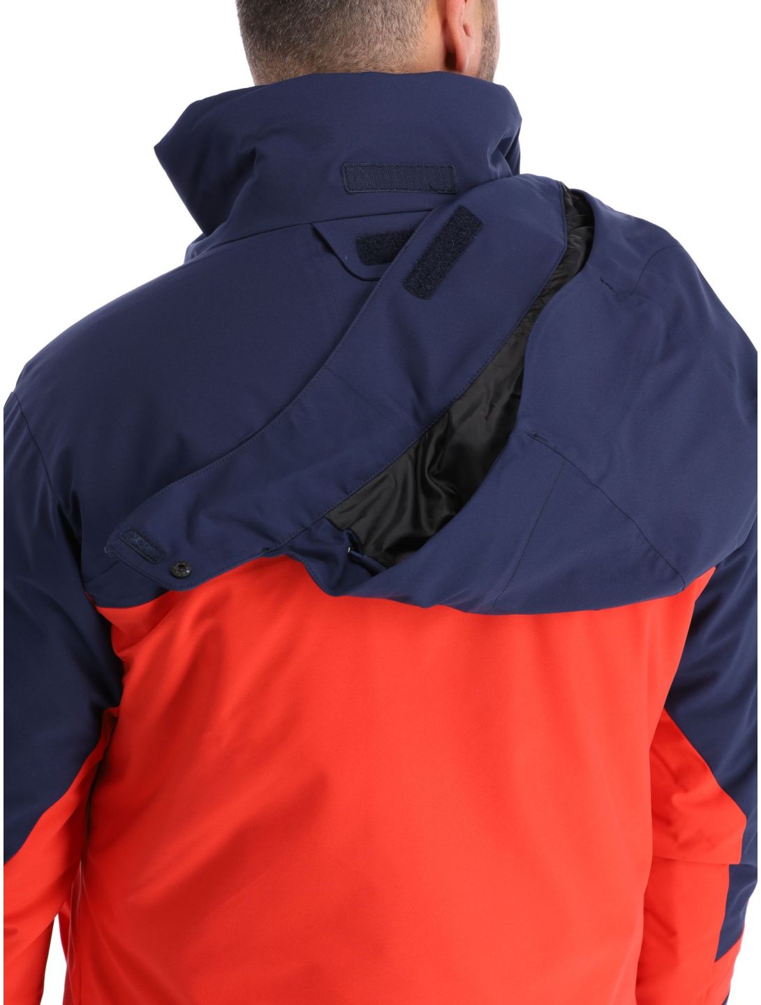 Descente, Chester veste de ski hommes Electric Red bleu, rouge 