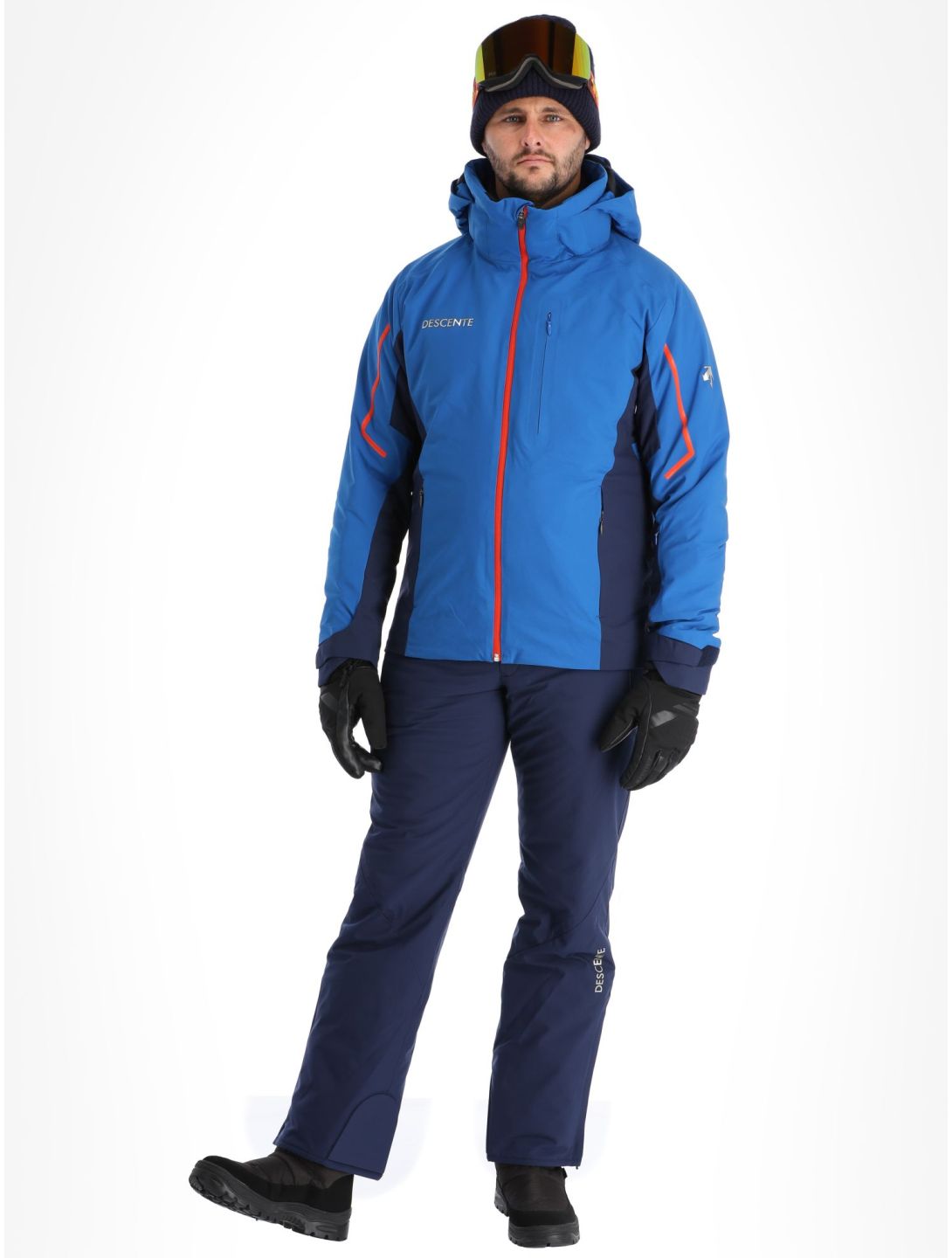 Descente, Cody veste de ski hommes Laps Blue bleu, noir 