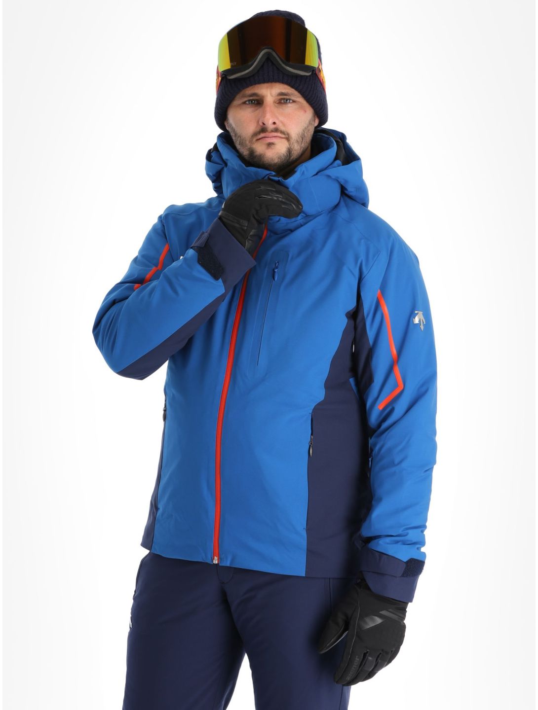 Descente, Cody veste de ski hommes Laps Blue bleu, noir 