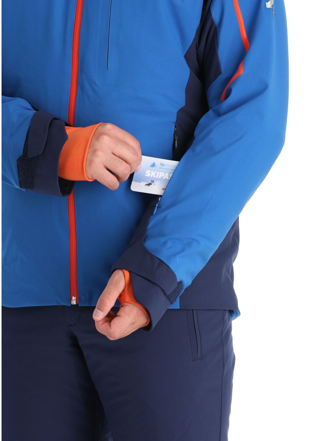 Descente, Cody veste de ski hommes Laps Blue bleu, noir 