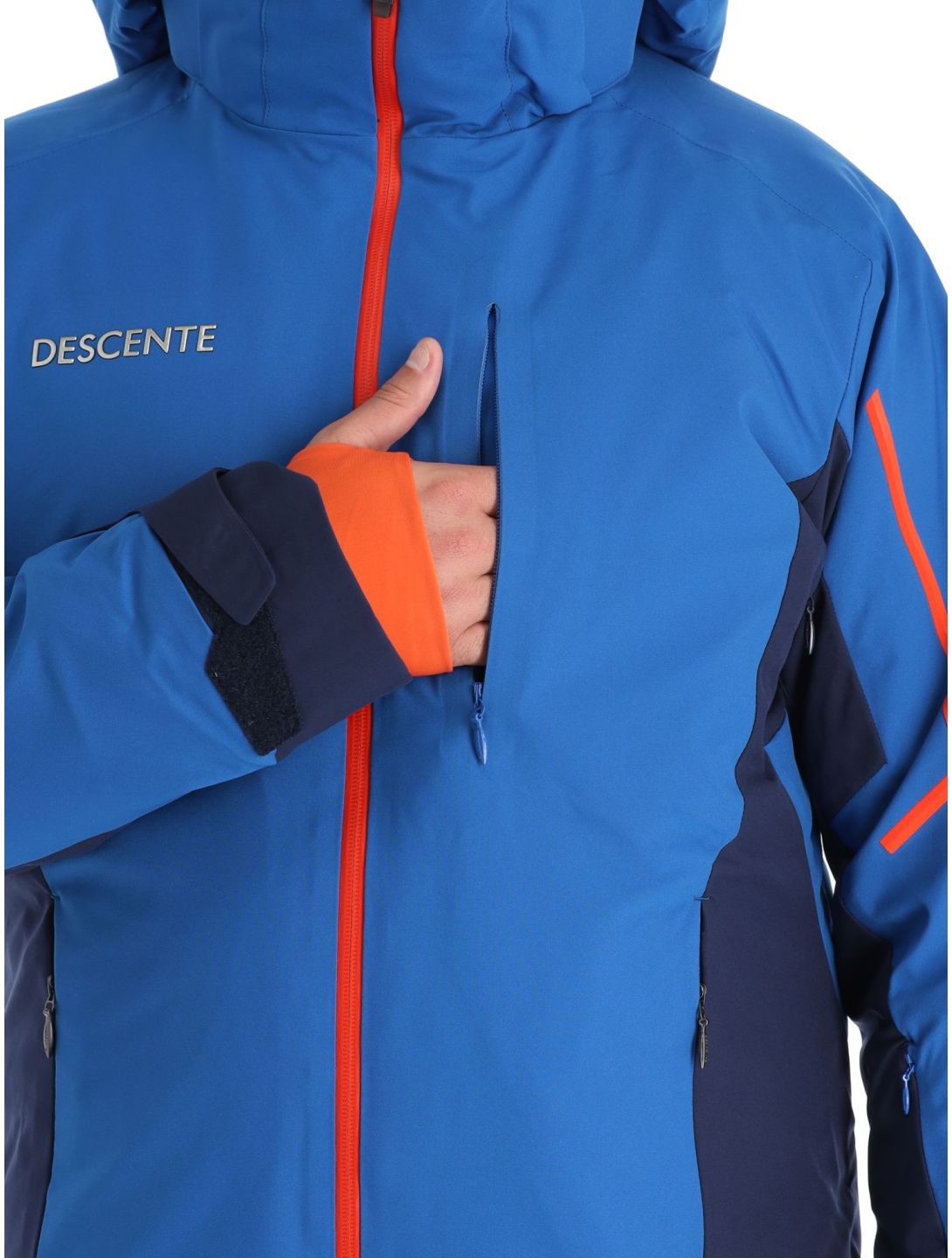 Descente, Cody veste de ski hommes Laps Blue bleu, noir 