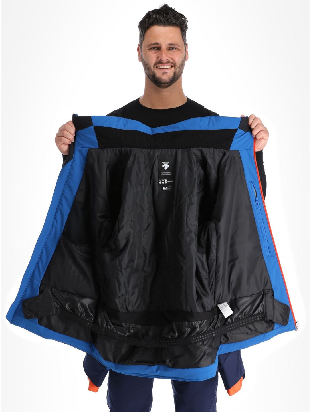 Descente, Cody veste de ski hommes Laps Blue bleu, noir 