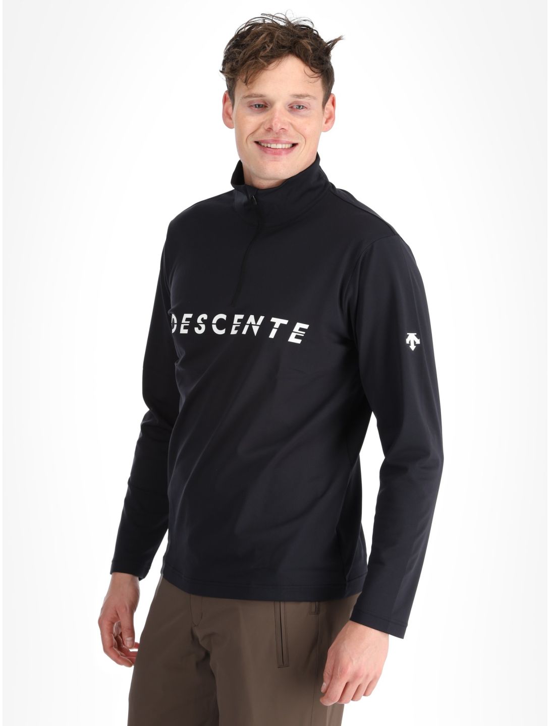 Descente, M-GB20 pull de ski hommes Black noir 