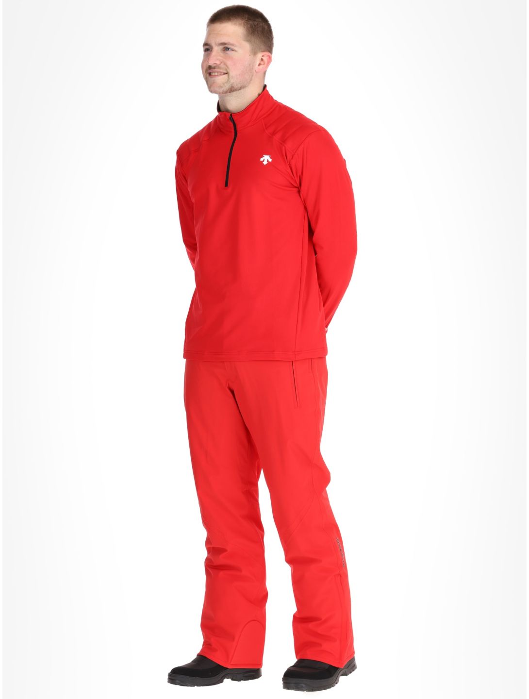 Descente, M-GB21 pull de ski hommes Electric Red rouge 