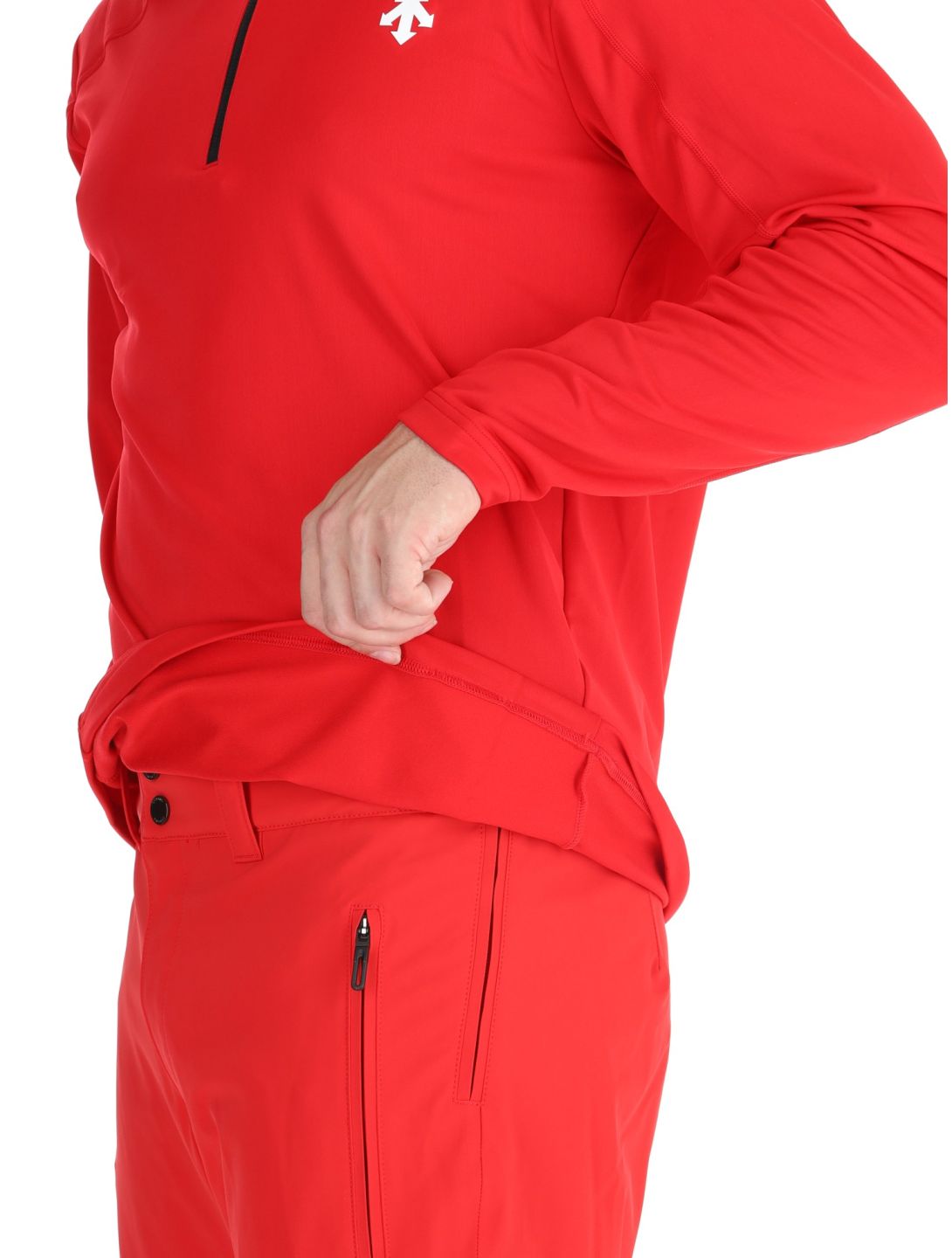 Descente, M-GB21 pull de ski hommes Electric Red rouge 