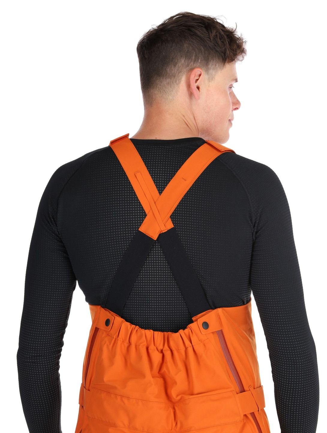 Descente, M-GD50M Marco Odermatt pantalon de ski à coque dure BIB hommes Ripen Orange orange 