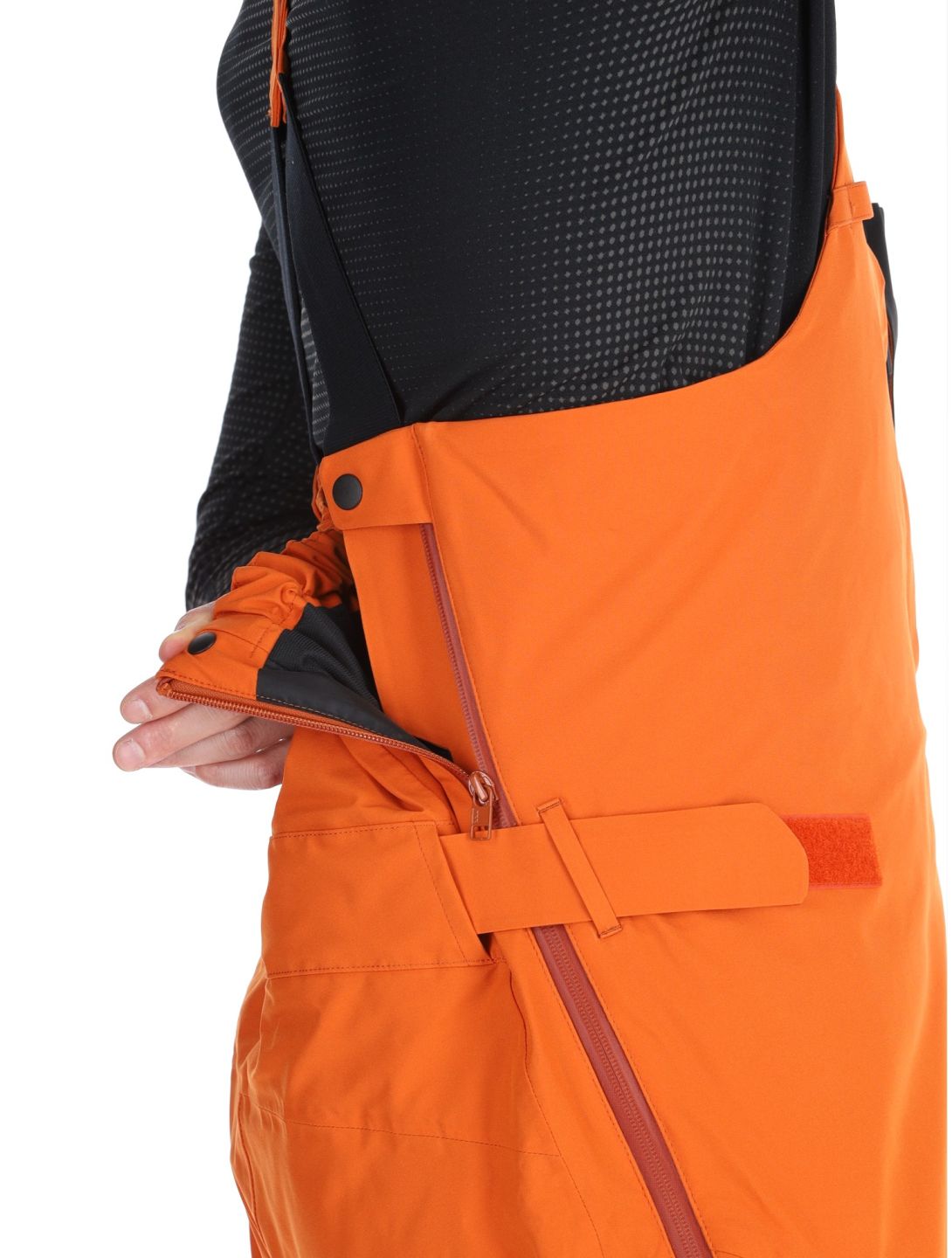 Descente, M-GD50M Marco Odermatt pantalon de ski à coque dure BIB hommes Ripen Orange orange 