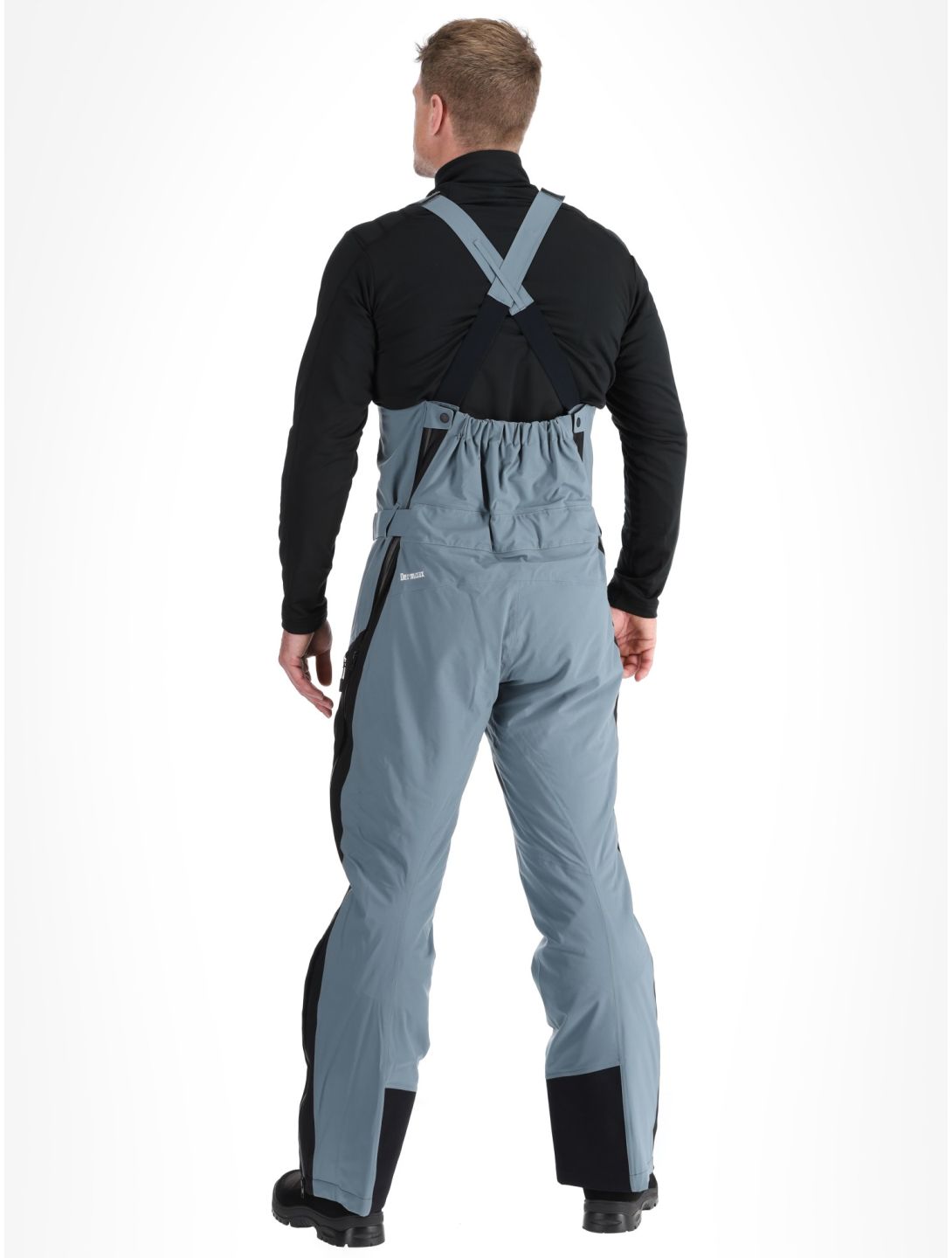 Descente, M-GD50M pantalon de ski à coque dure BIB hommes Storm Weather Grey gris 