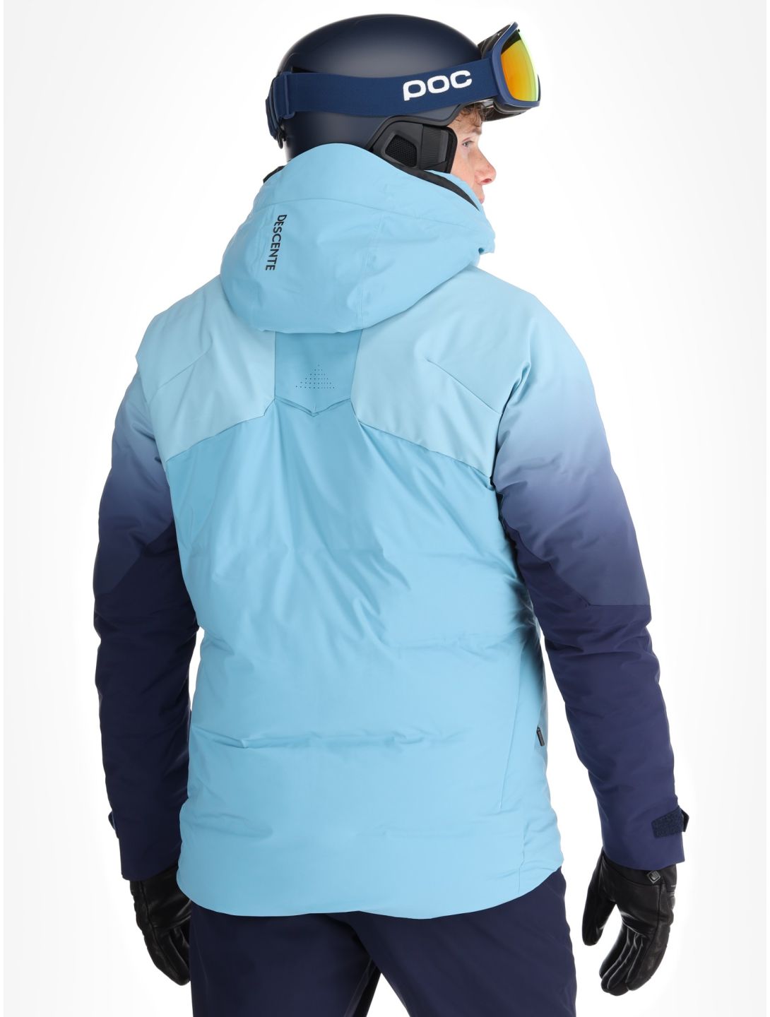 Descente, M-GK21 veste de ski hommes Echo Blue/Dark Night bleu 